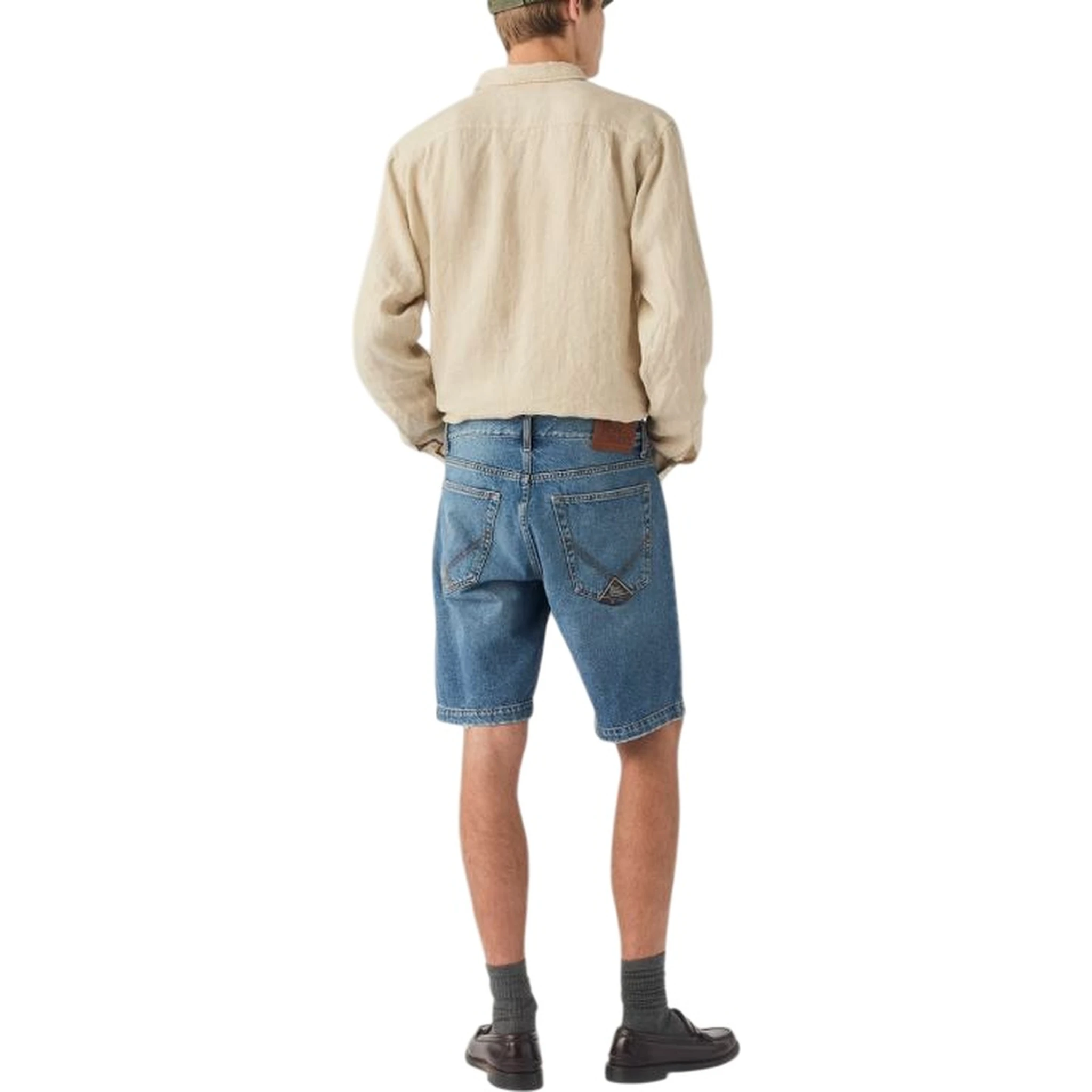 ROY ROGER'S Shorts Blue