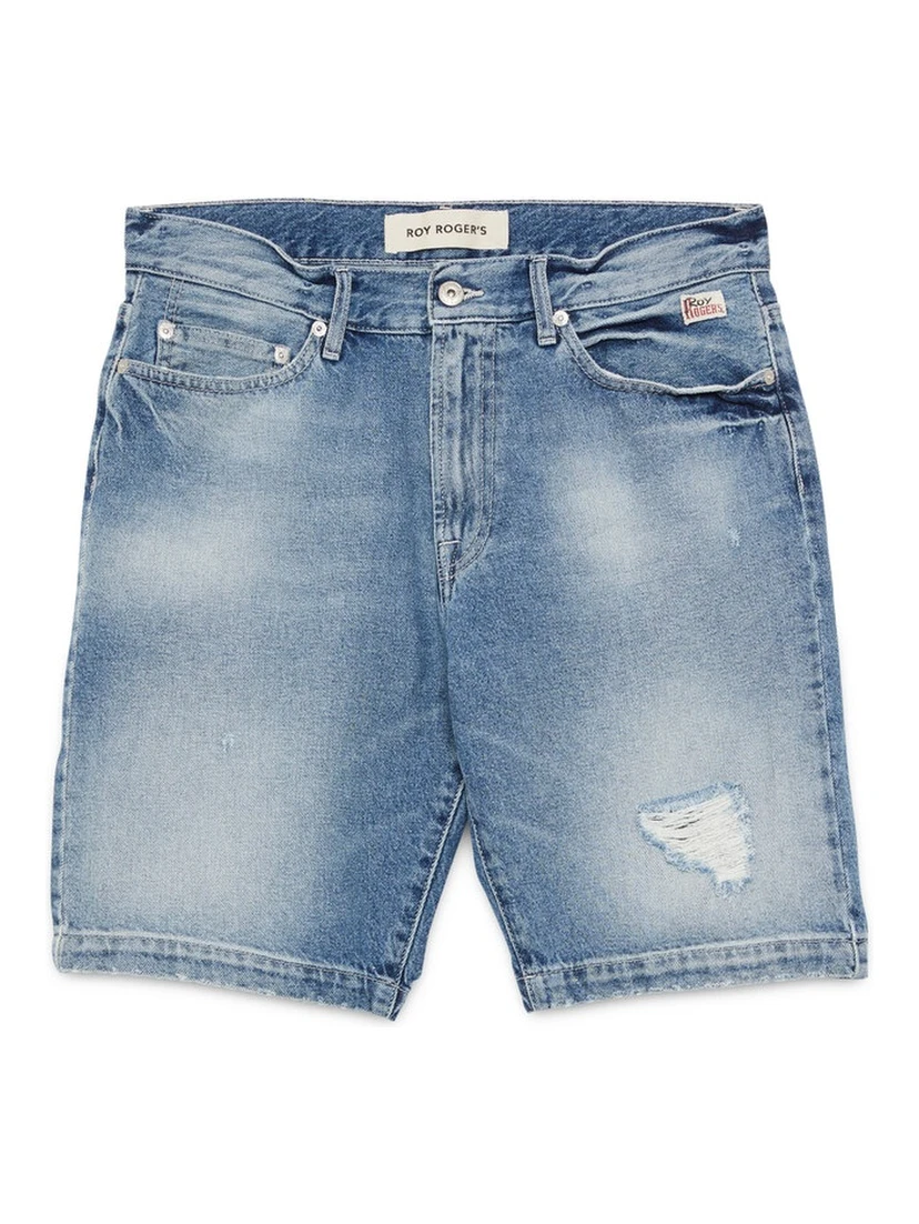 ROY ROGER'S Shorts Blue