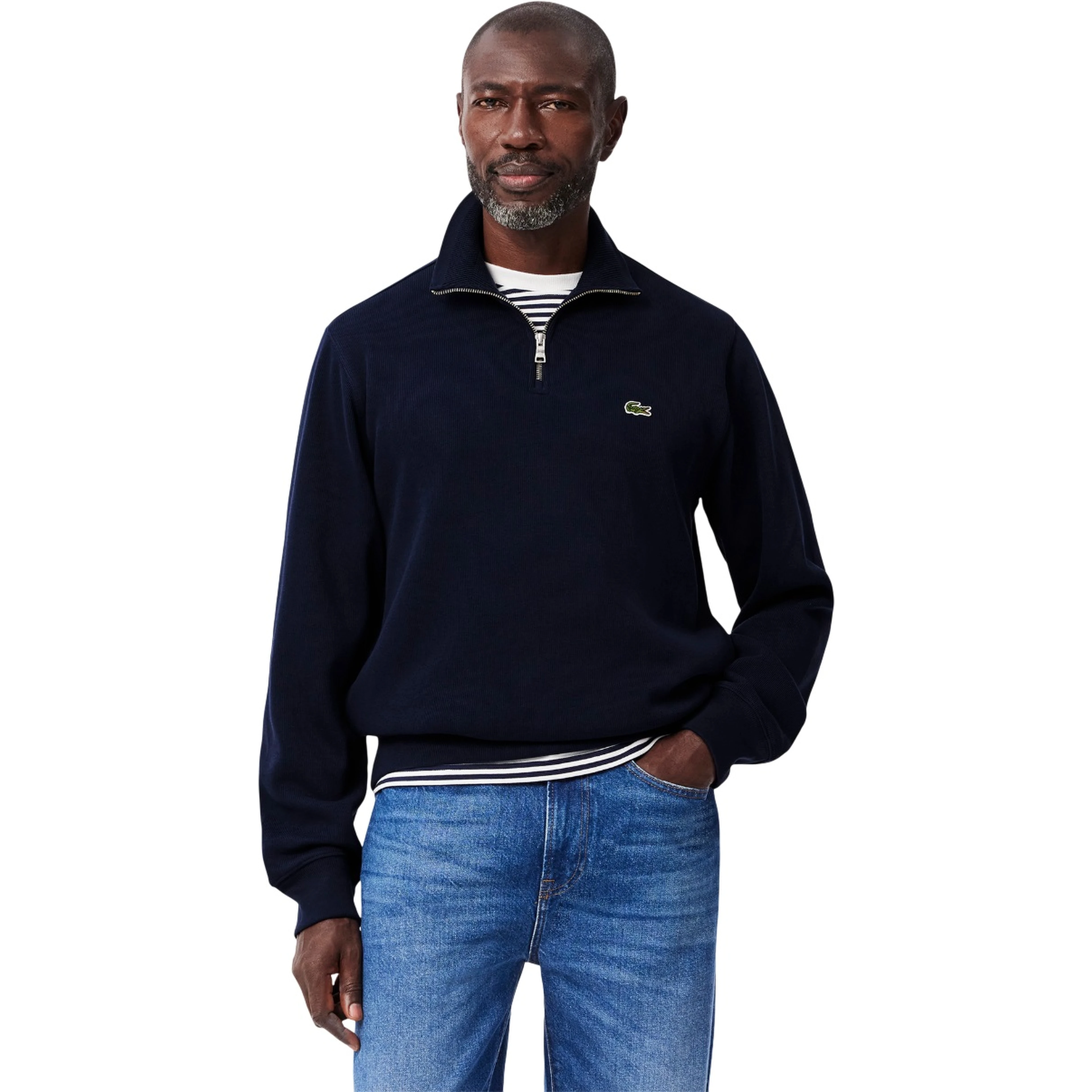 Lacoste Sweaters Blue