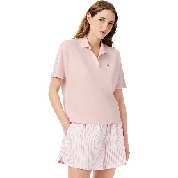 Lacoste T-shirts and Polos Pink