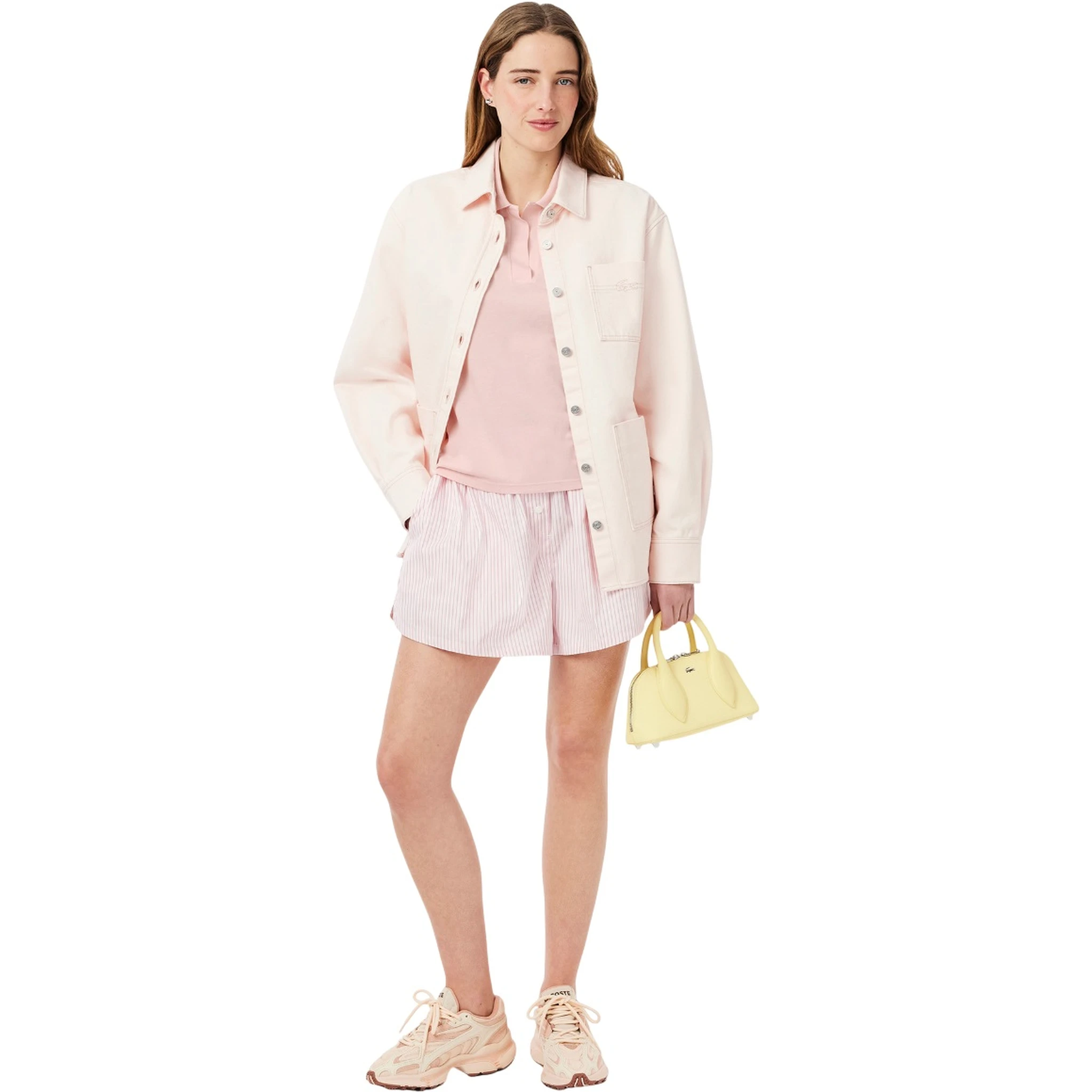 Lacoste T-shirts and Polos Pink