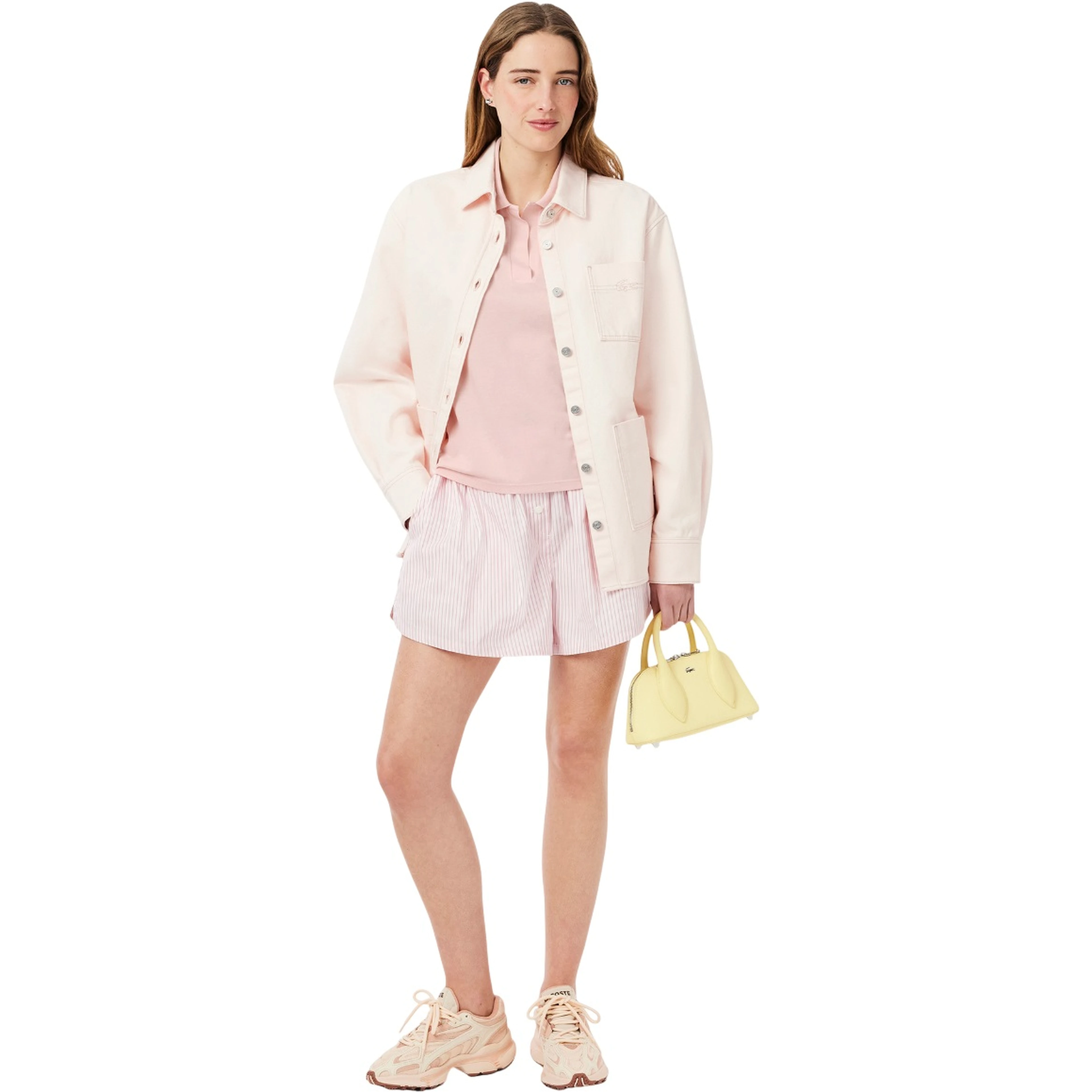 Lacoste T-shirts and Polos Pink