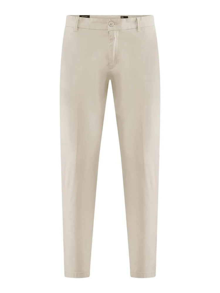 BOMBOOGIE Trousers Cream