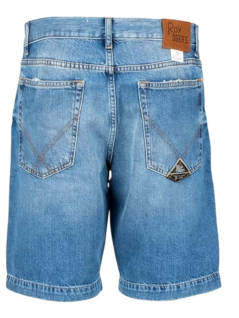 ROY ROGER'S Shorts Blue