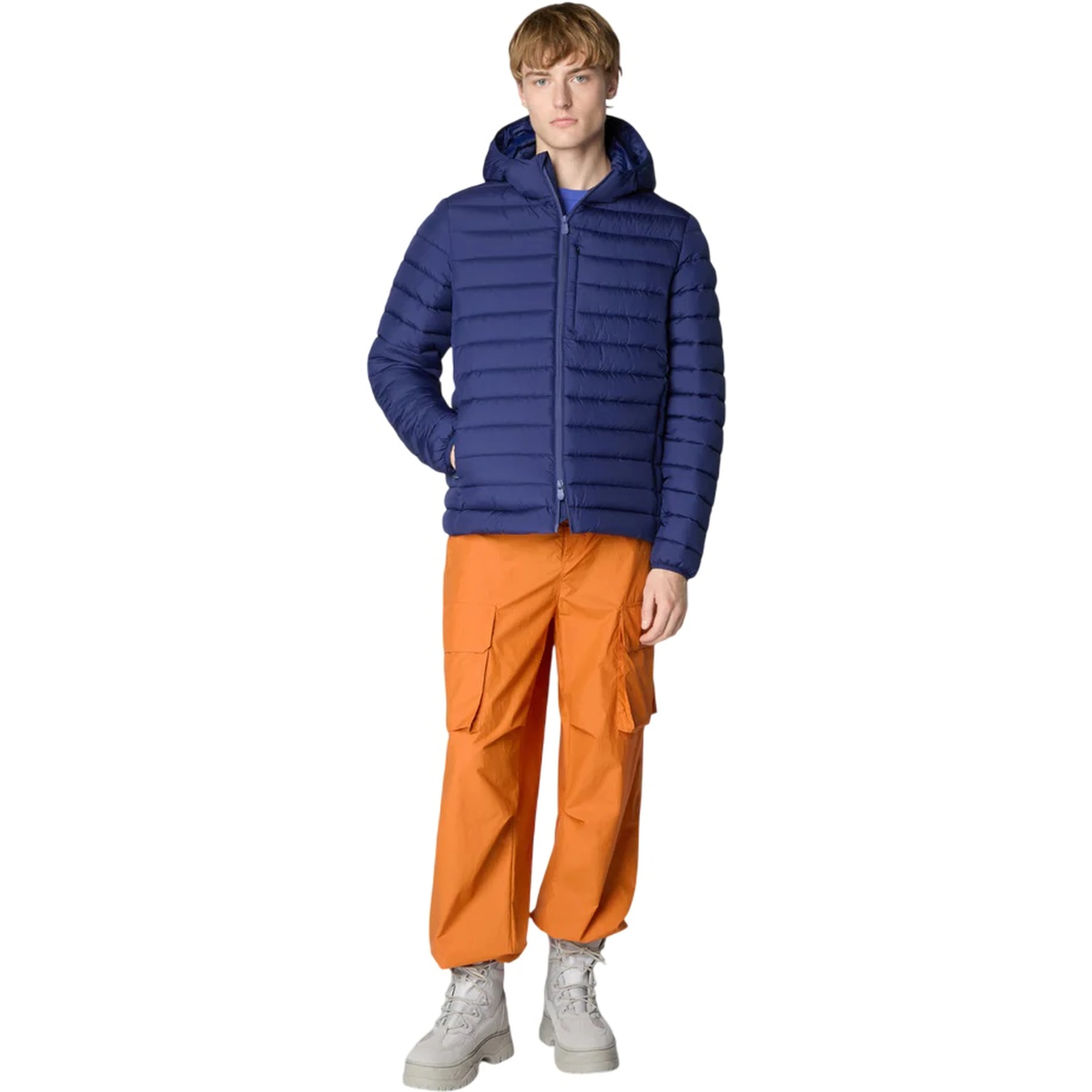Save The Duck Coats Blue