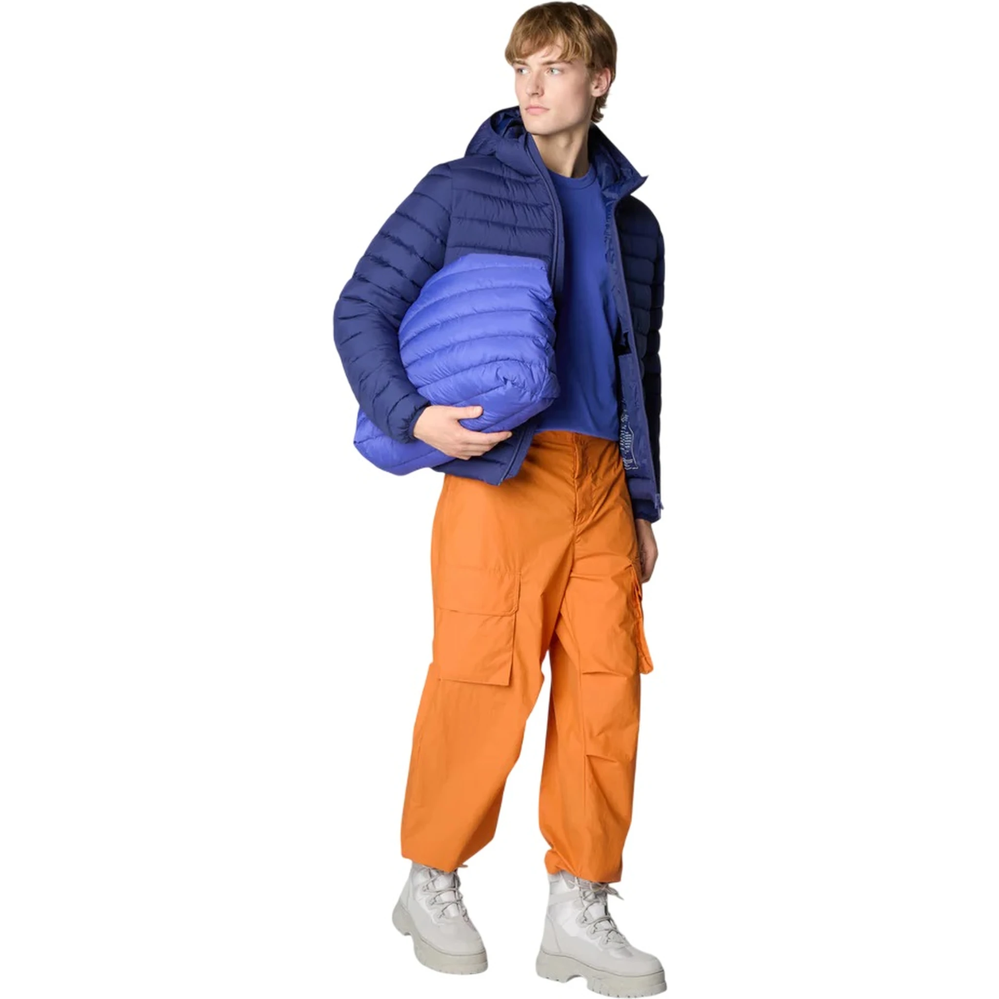 Save The Duck Coats Blue