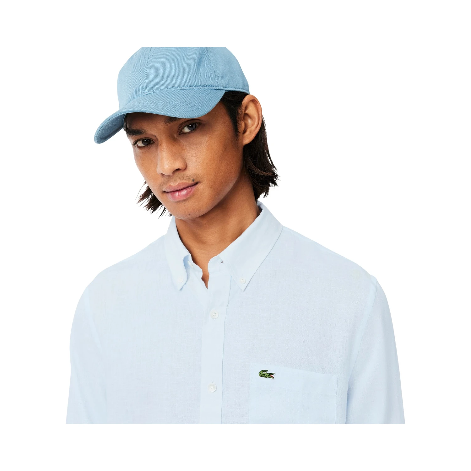 Lacoste Shirts Clear Blue