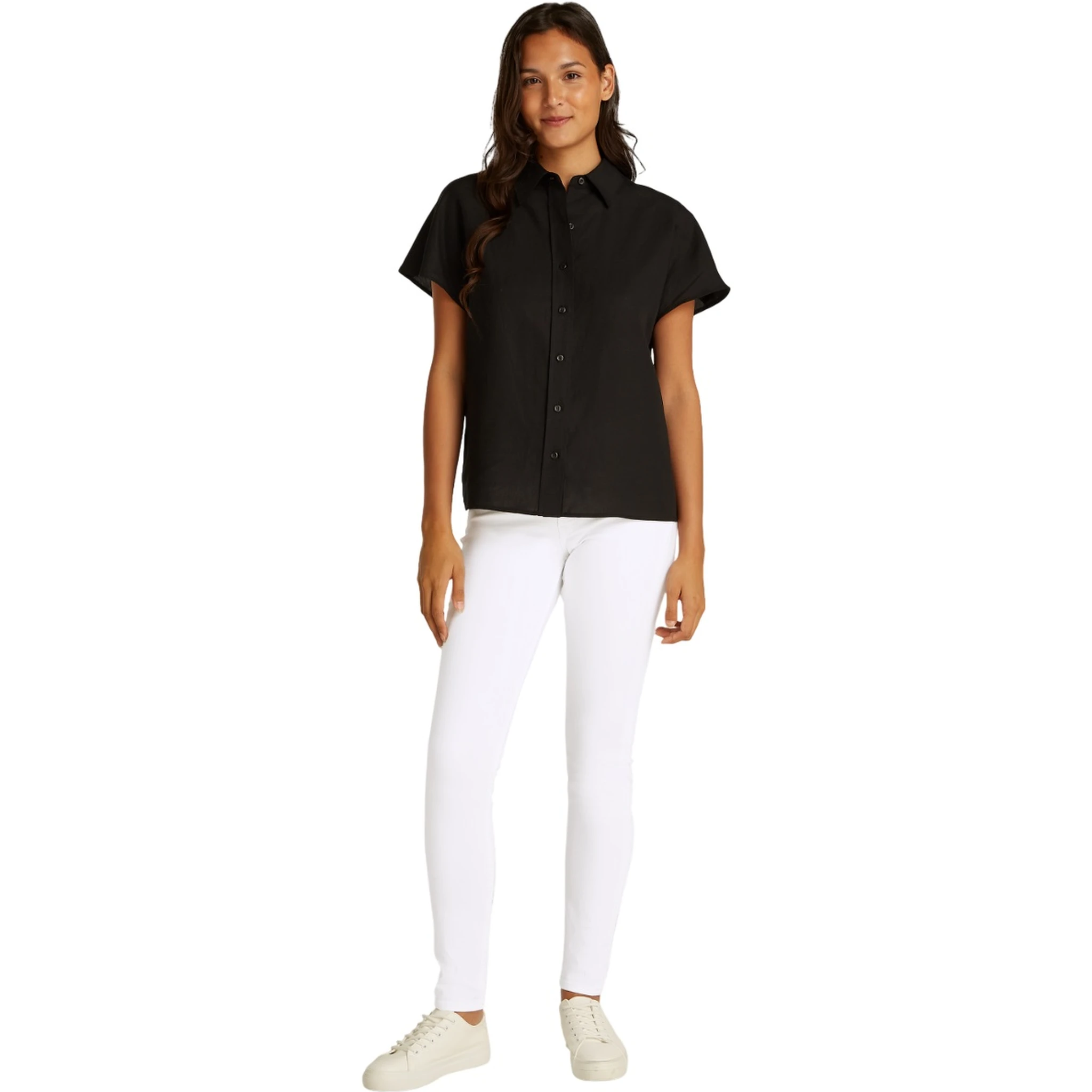Calvin Klein Trousers White