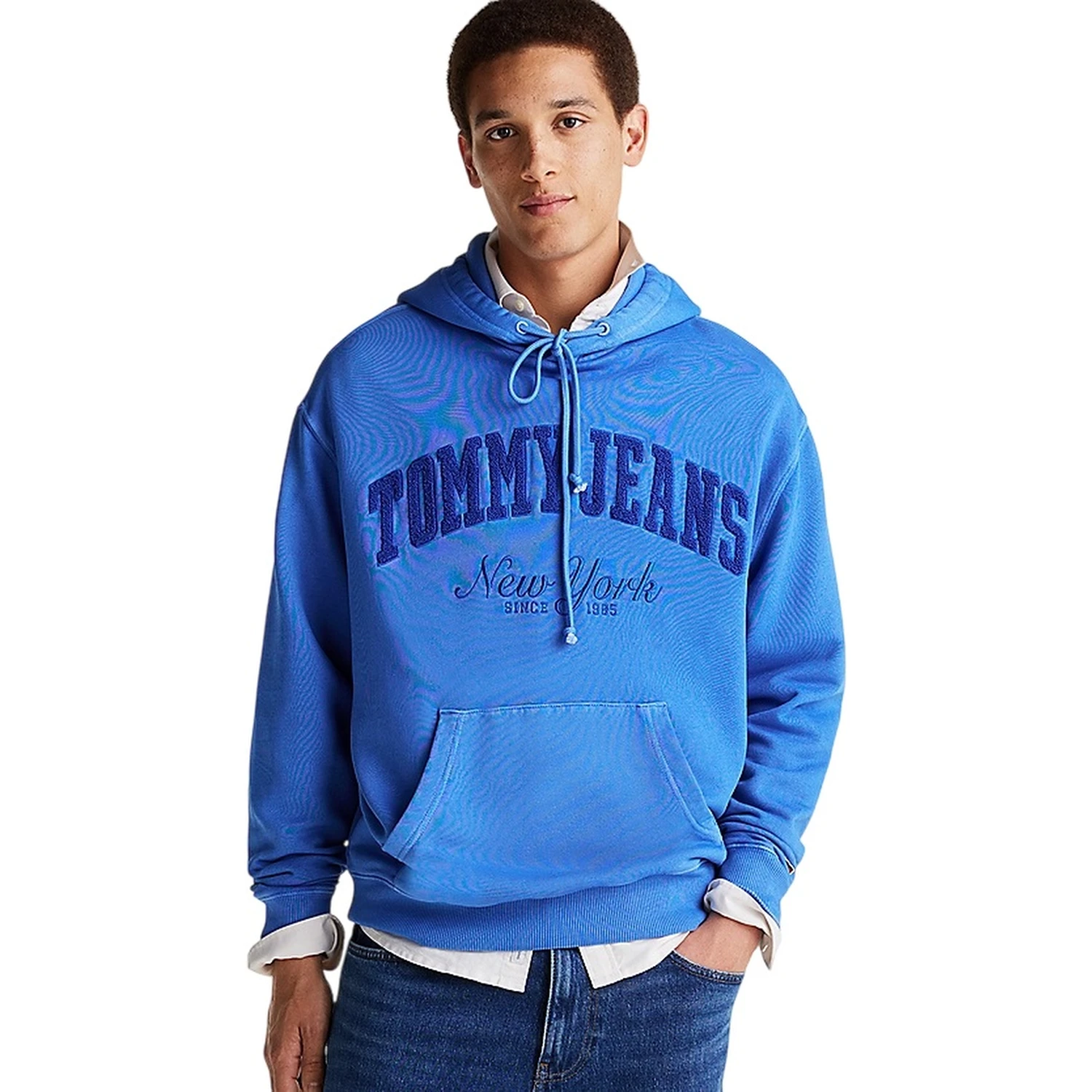 TOMMY JEANS  Sweaters Clear Blue