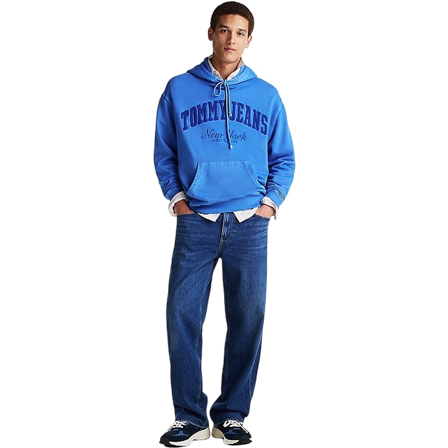 TOMMY JEANS  Sweaters Clear Blue