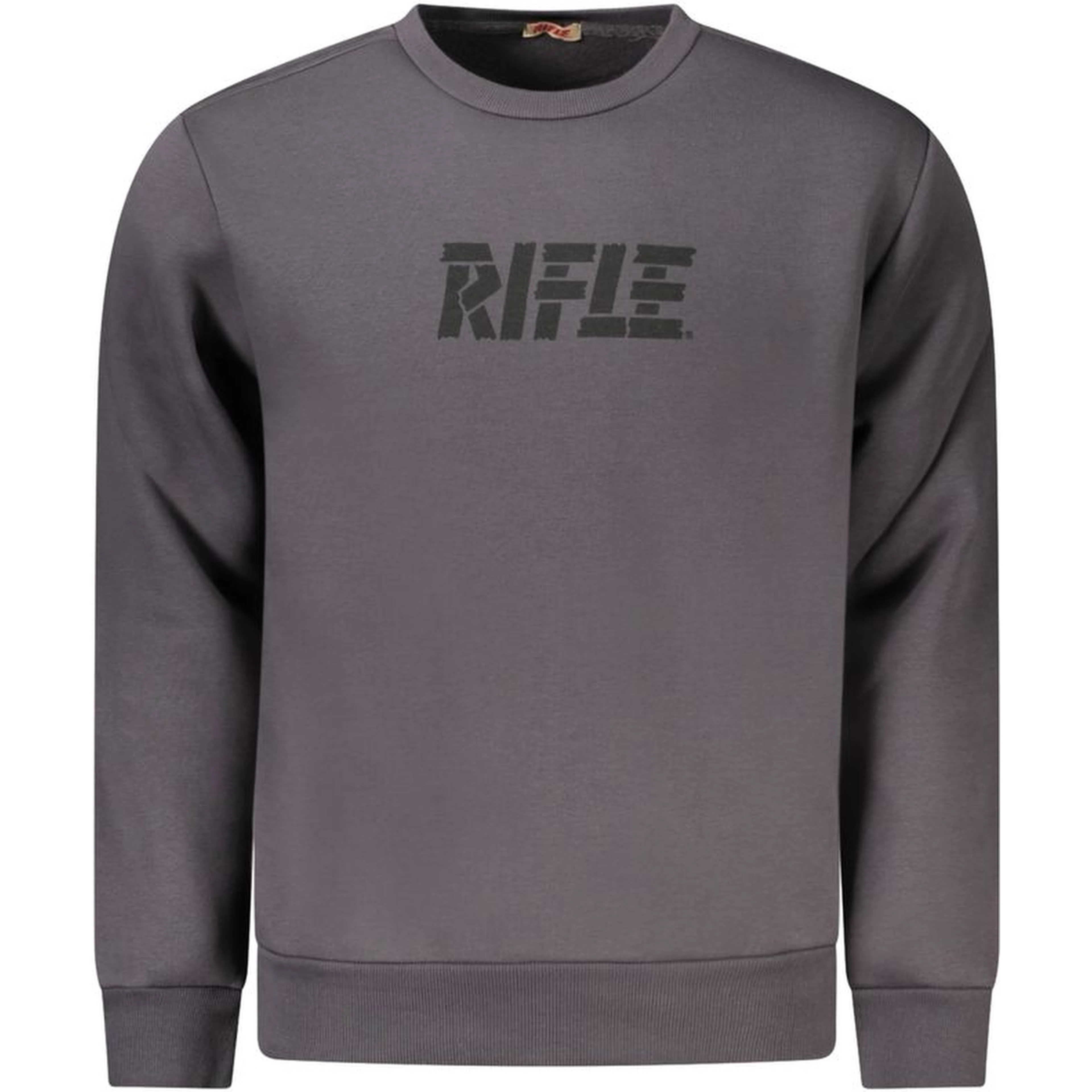Gray Cotton Men Sweatshirt