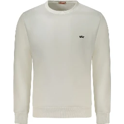 Bianco Cotton Men Sweatshirt