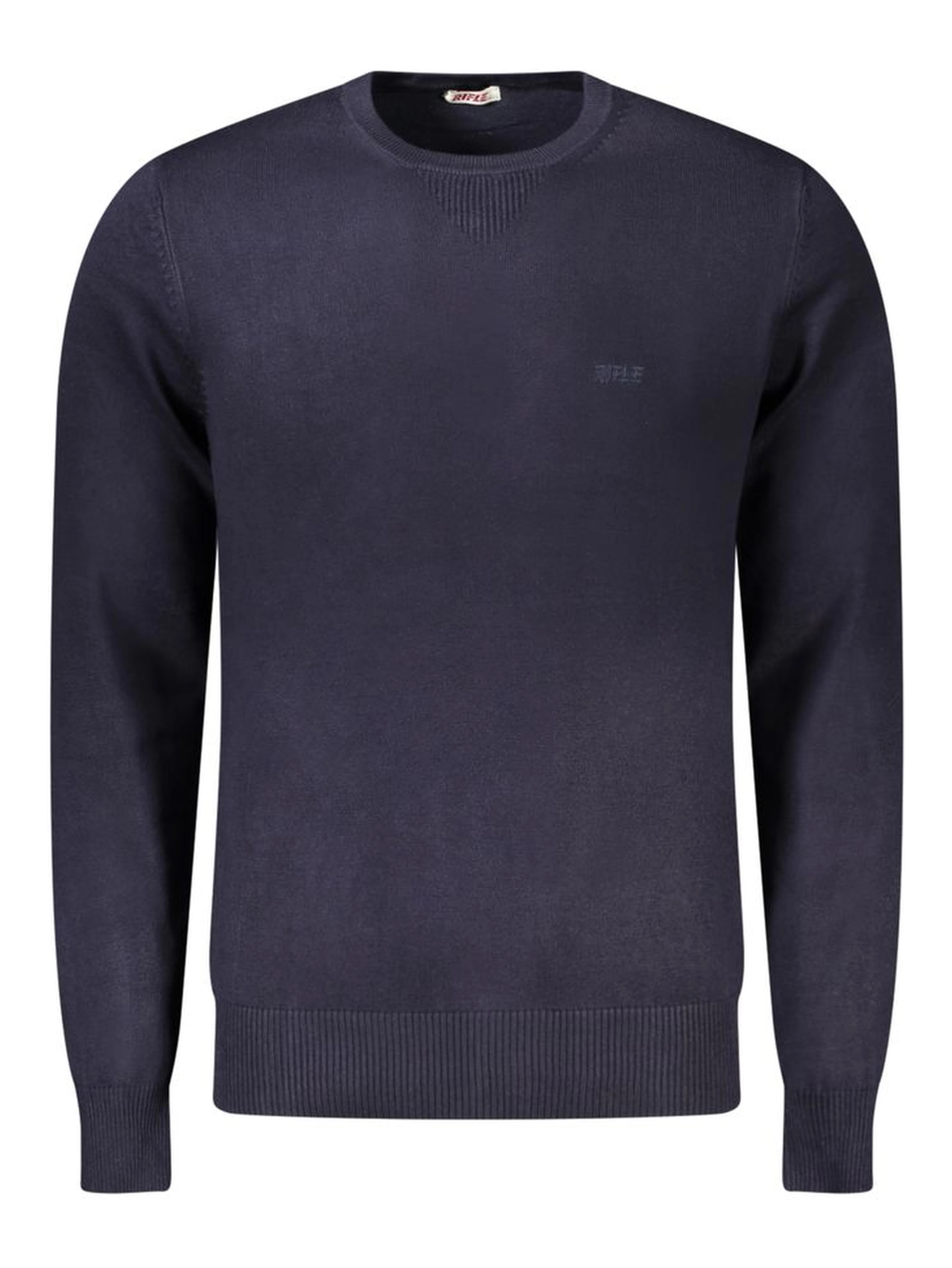 Blue Viscose Men's Sweater