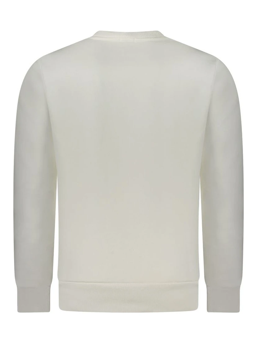 Bianco Cotton Men Sweatshirt