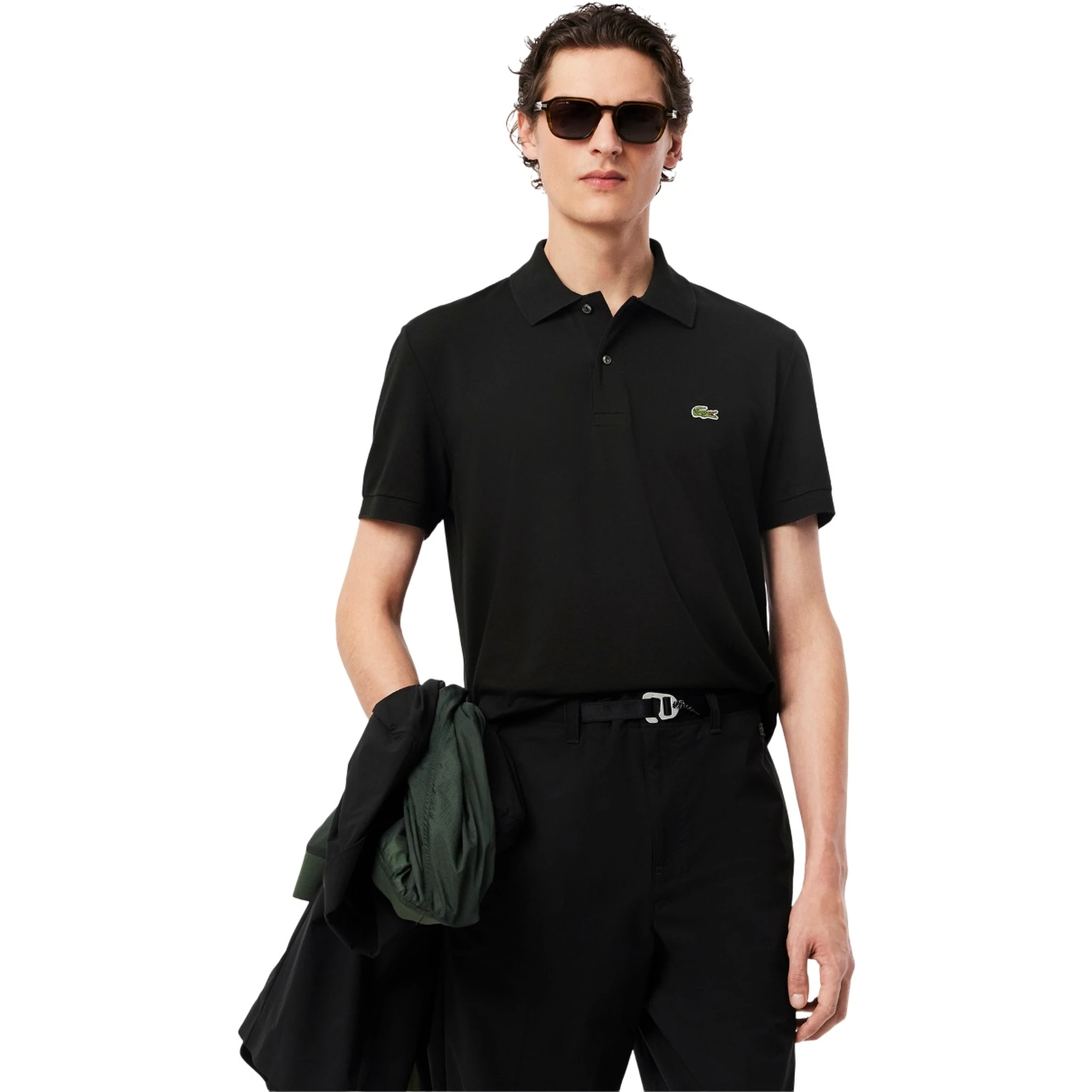 Lacoste T-shirts and Polos Black