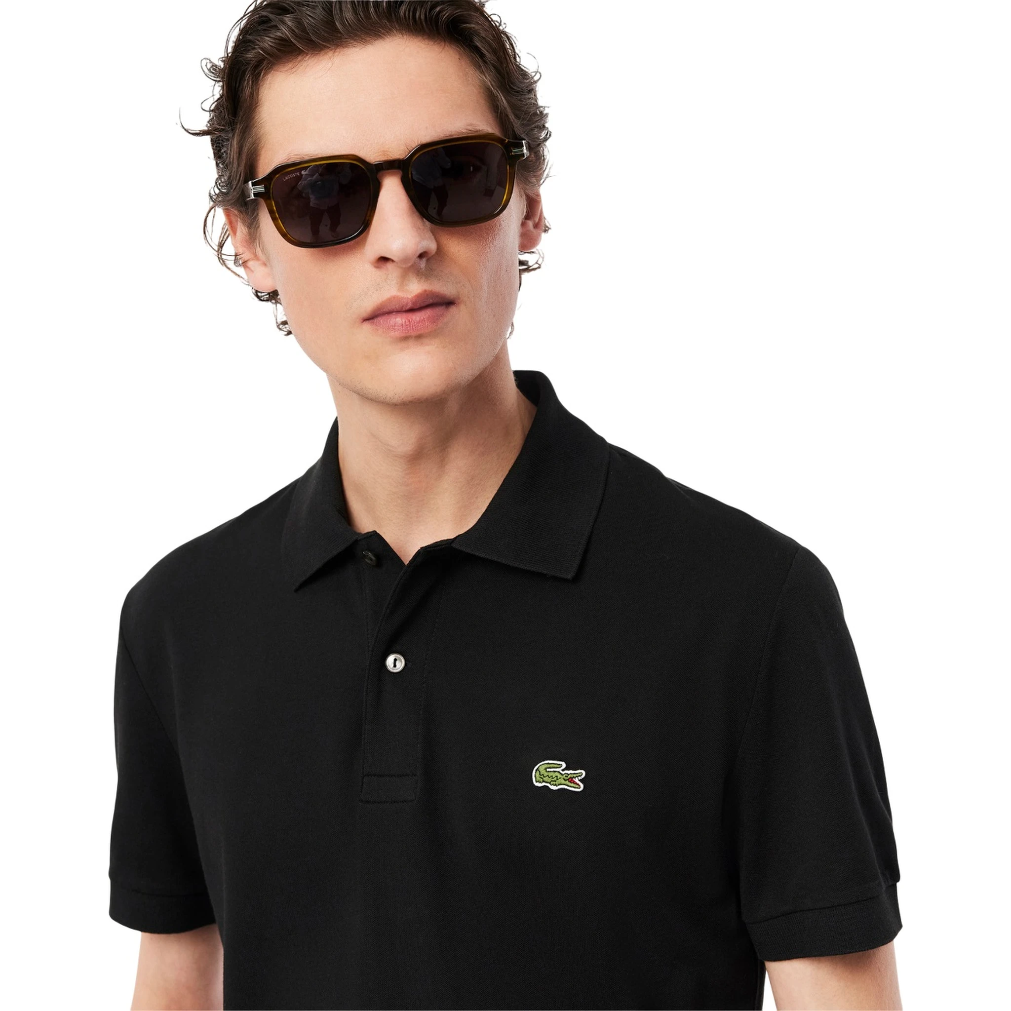 Lacoste T-shirts and Polos Black