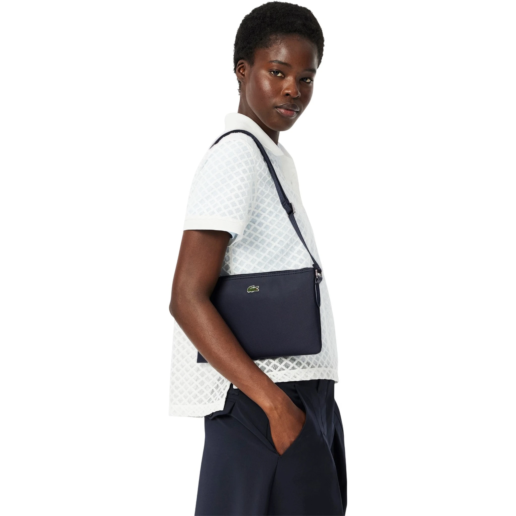 L.12.12 Concept flat zipped crossover bag