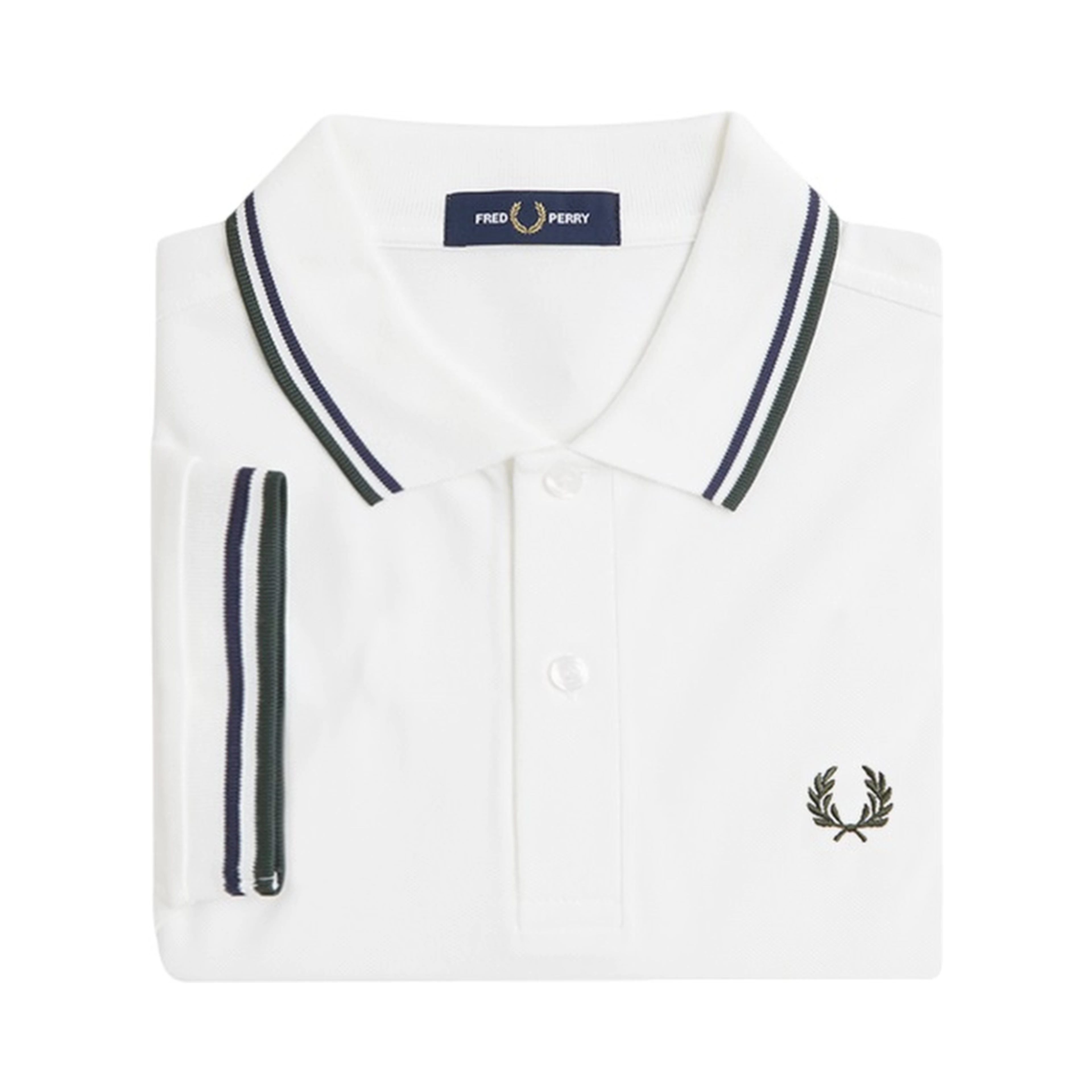 Fred Perry T-shirts and Polos White