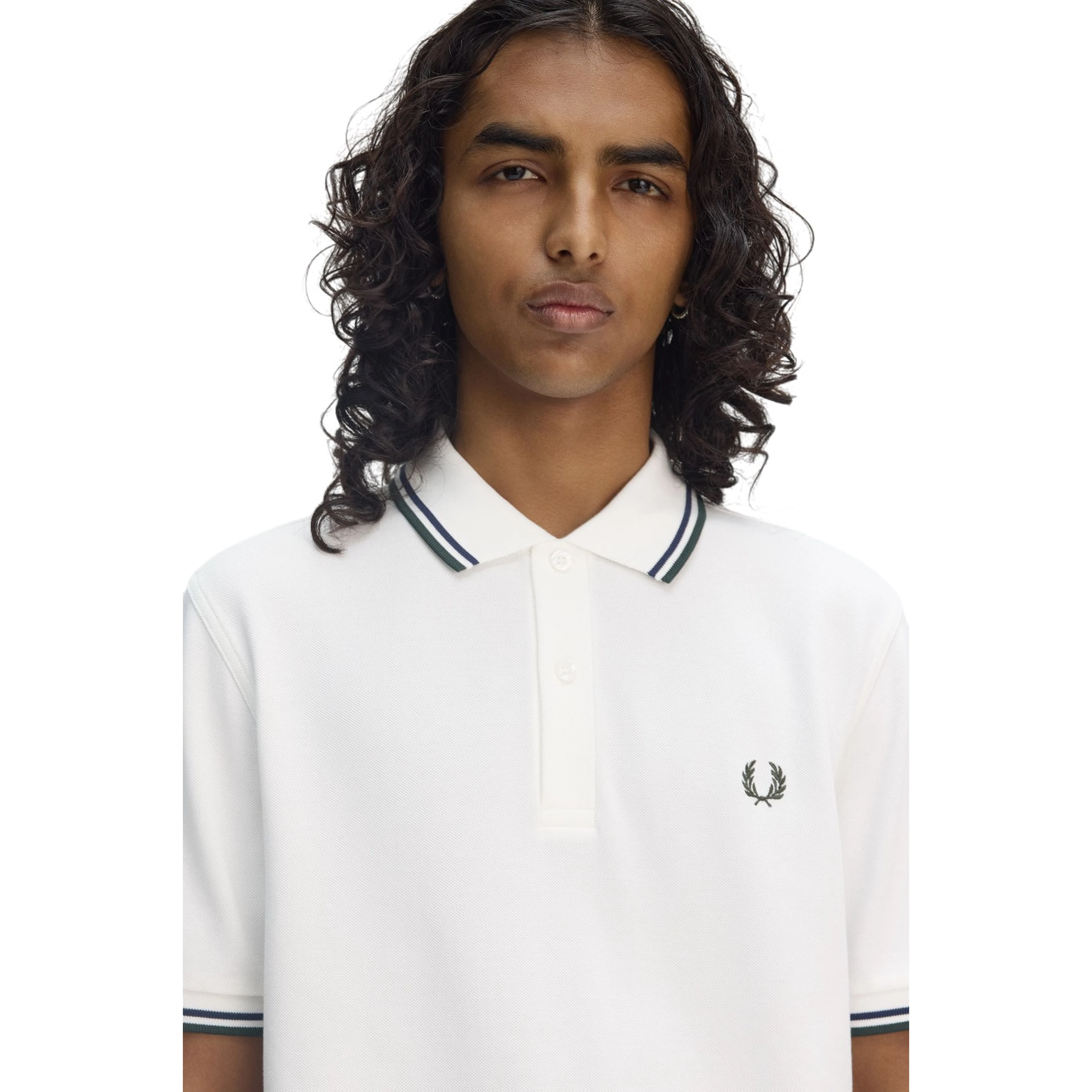 Fred Perry T-shirts and Polos White