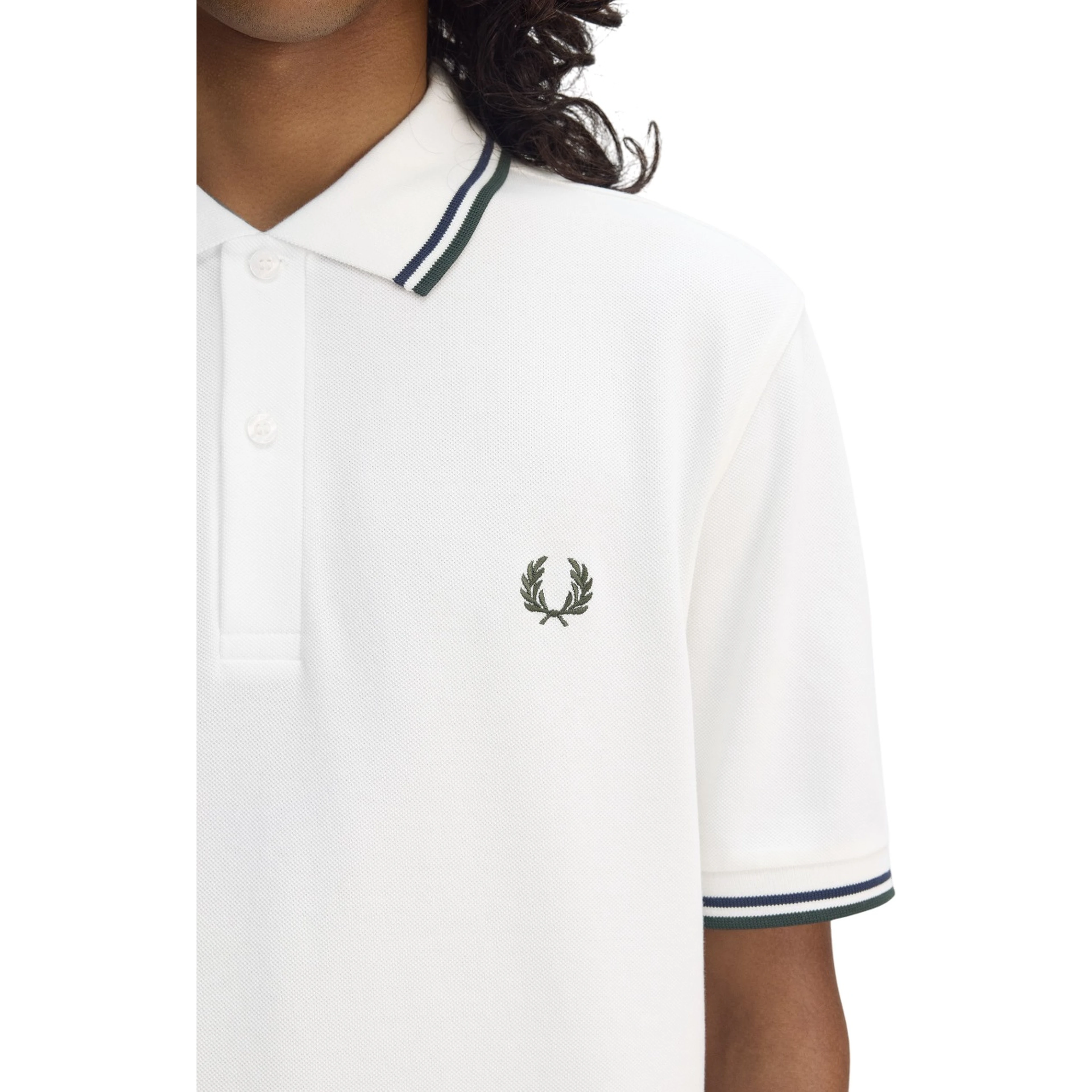 Fred Perry T-shirts and Polos White