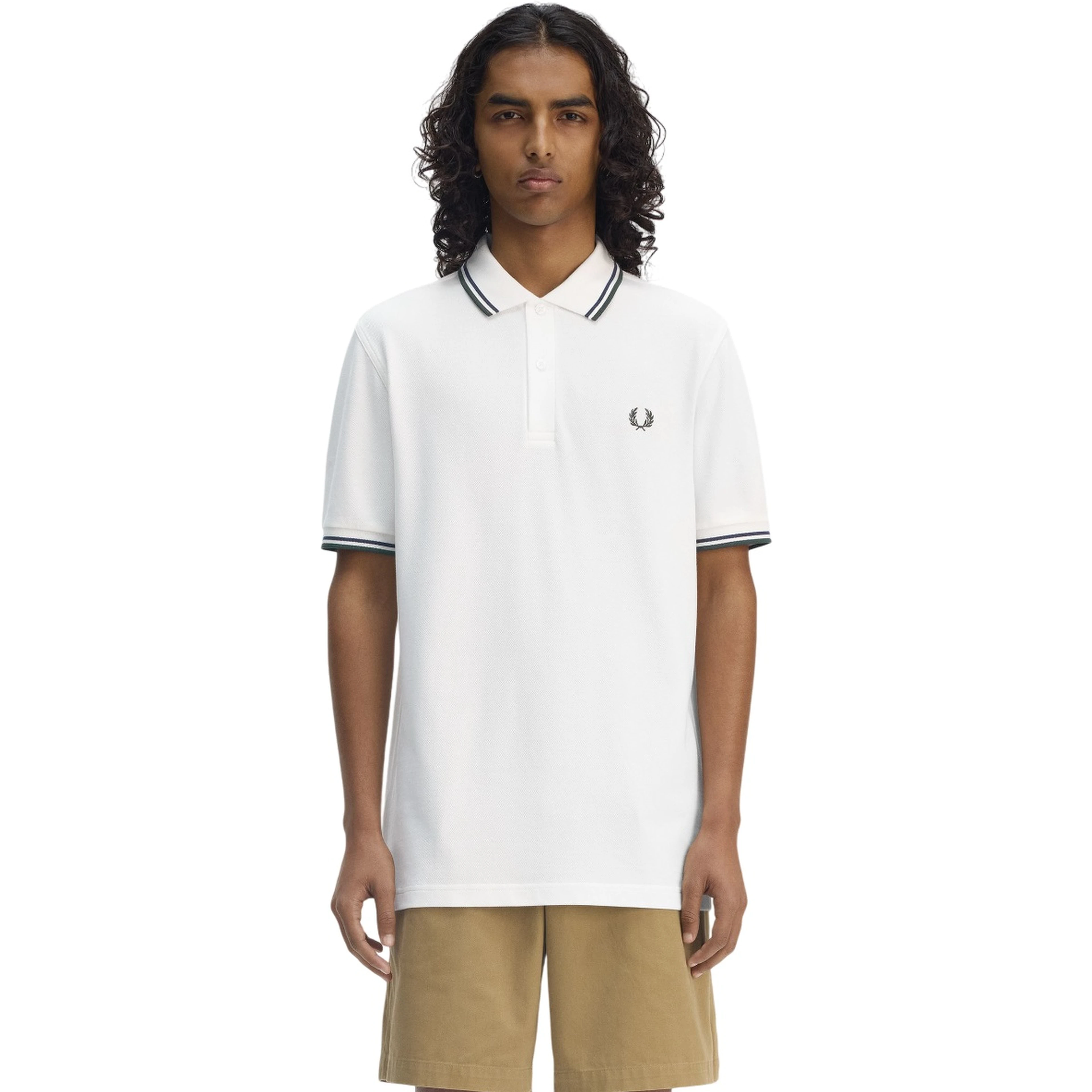 Fred Perry T-shirts and Polos White