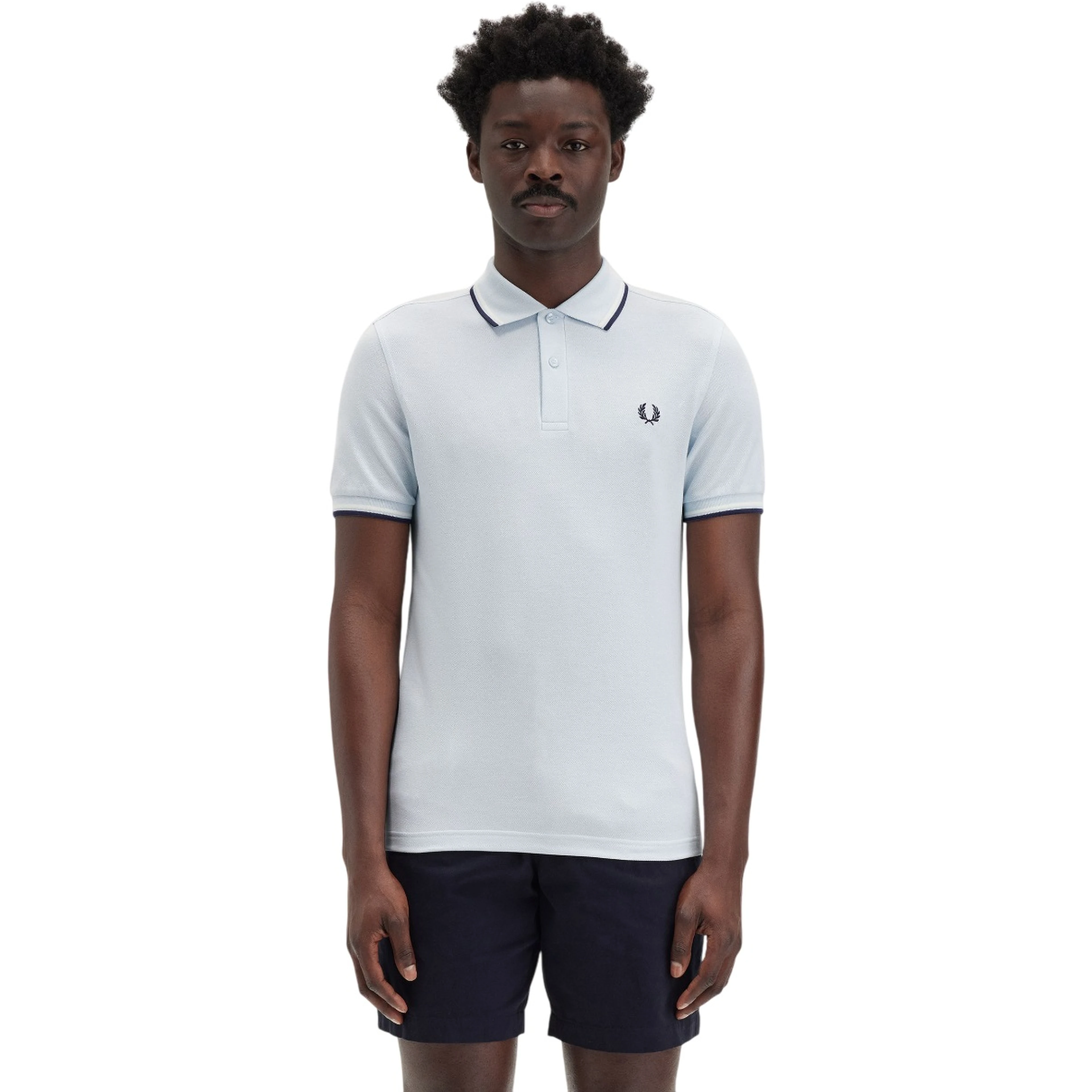 Fred Perry T-shirts and Polos Clear Blue