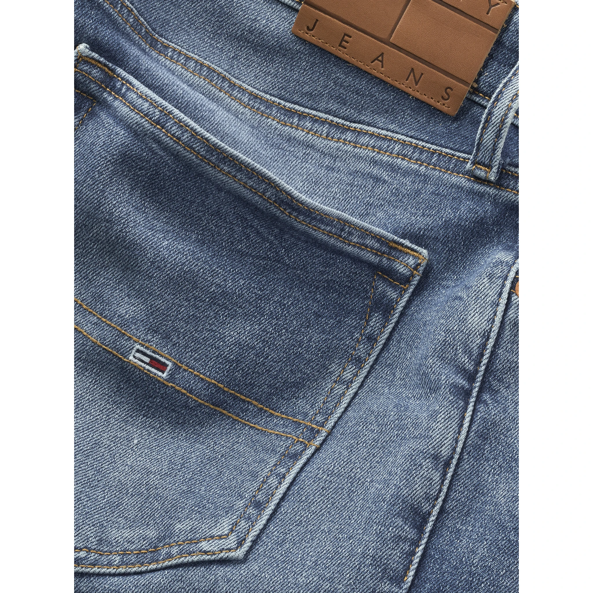 جينز تومي جينز أزرق