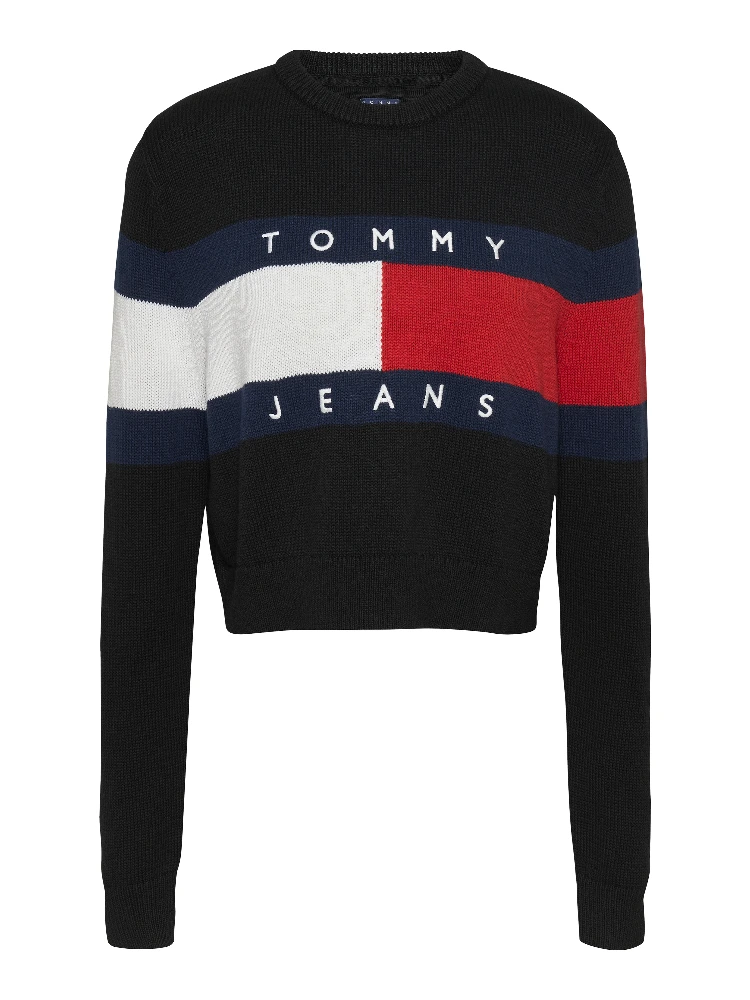 TOMMY JEANS  Sweaters Black