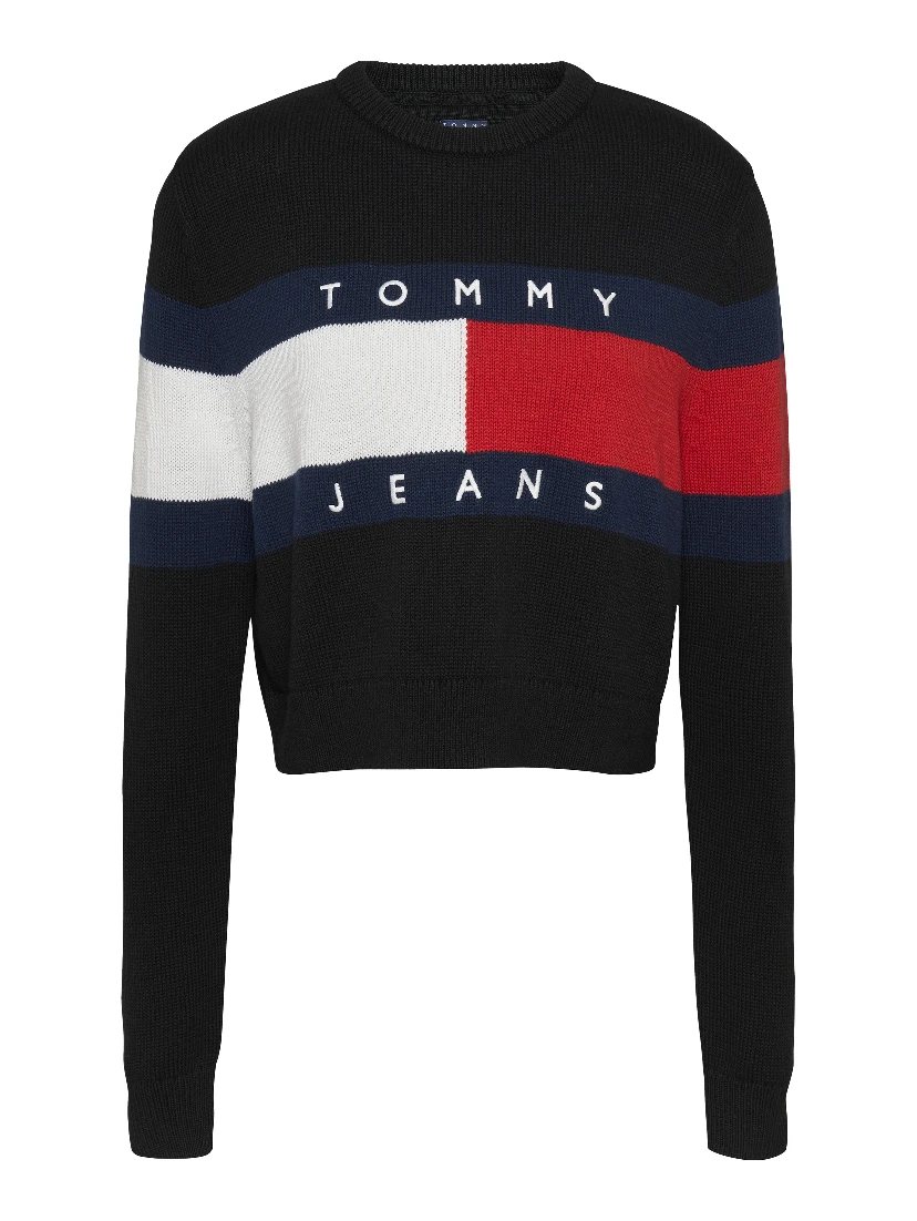 TOMMY JEANS  Sweaters Black