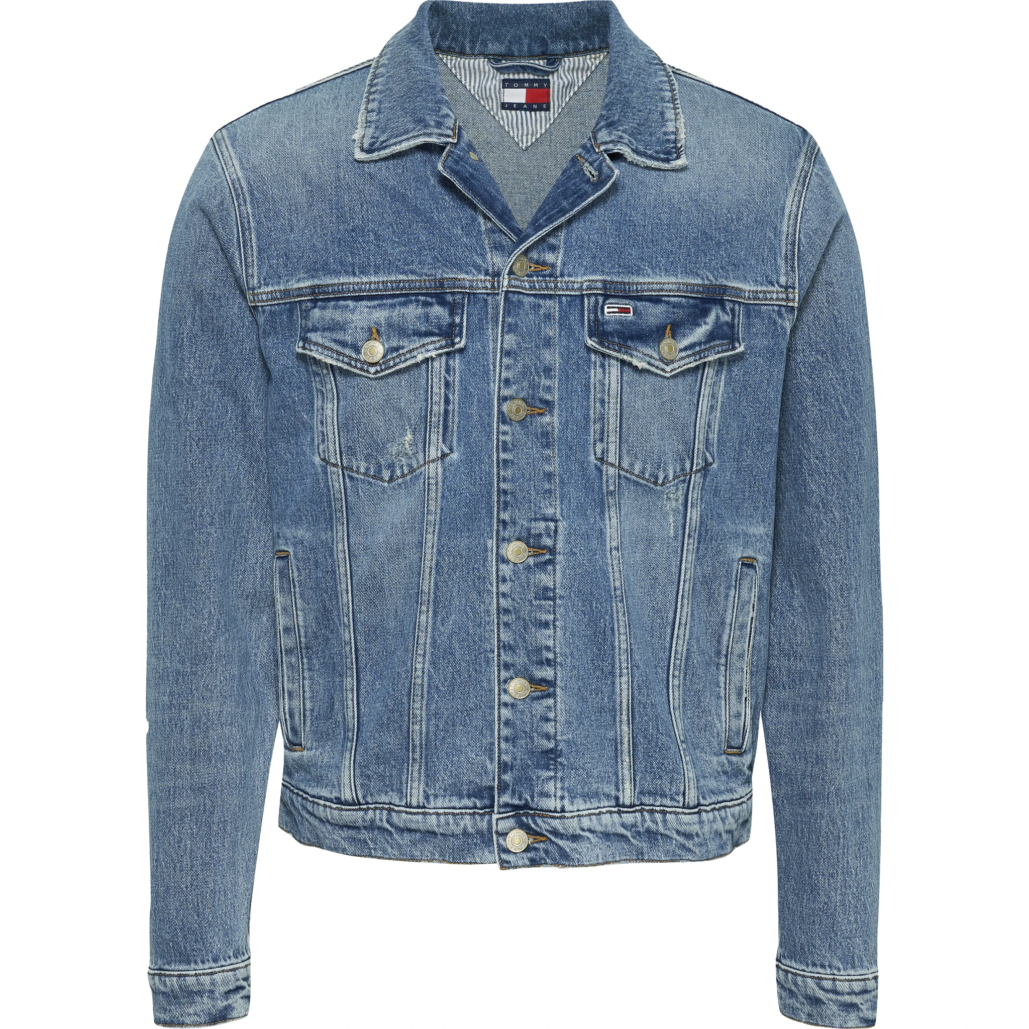 TOMMY JEANS Coats Blue