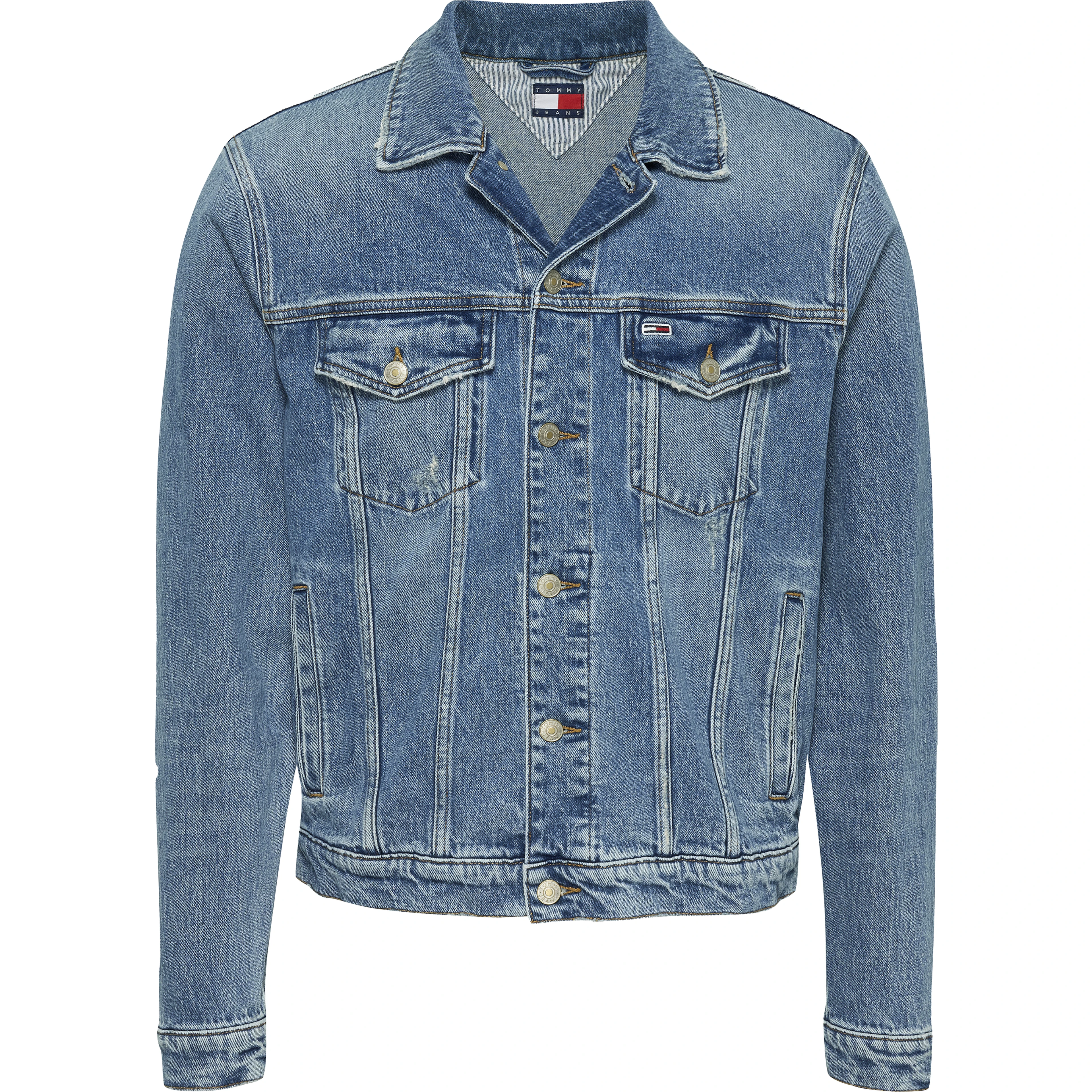 TOMMY JEANS Coats Blue