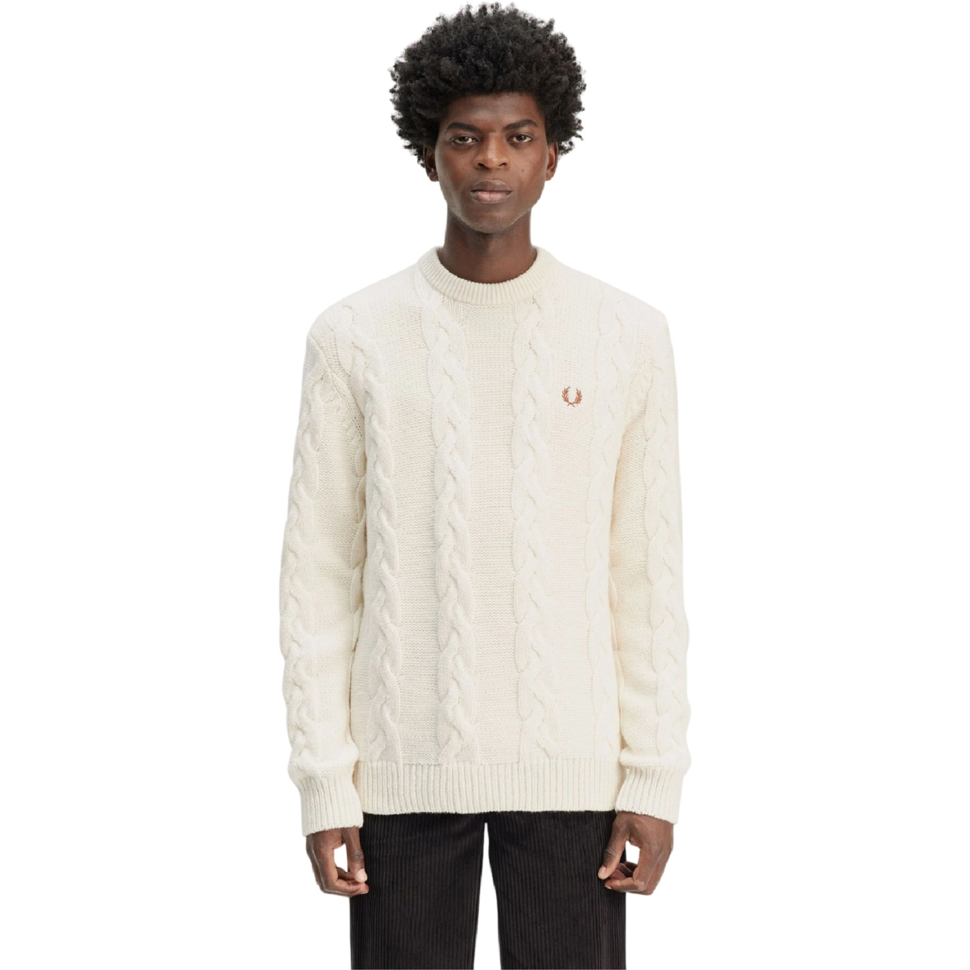 Fred Perry Sweaters Cream