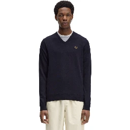 Fred Perry Sweaters Blue