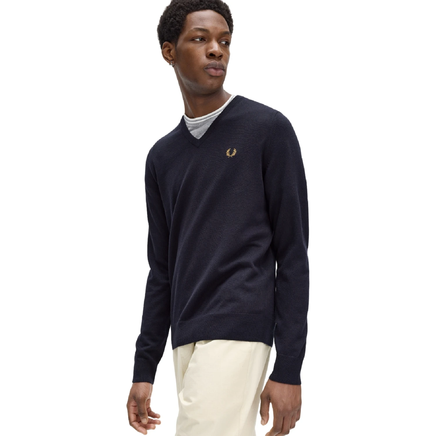 Fred Perry Sweaters Blue