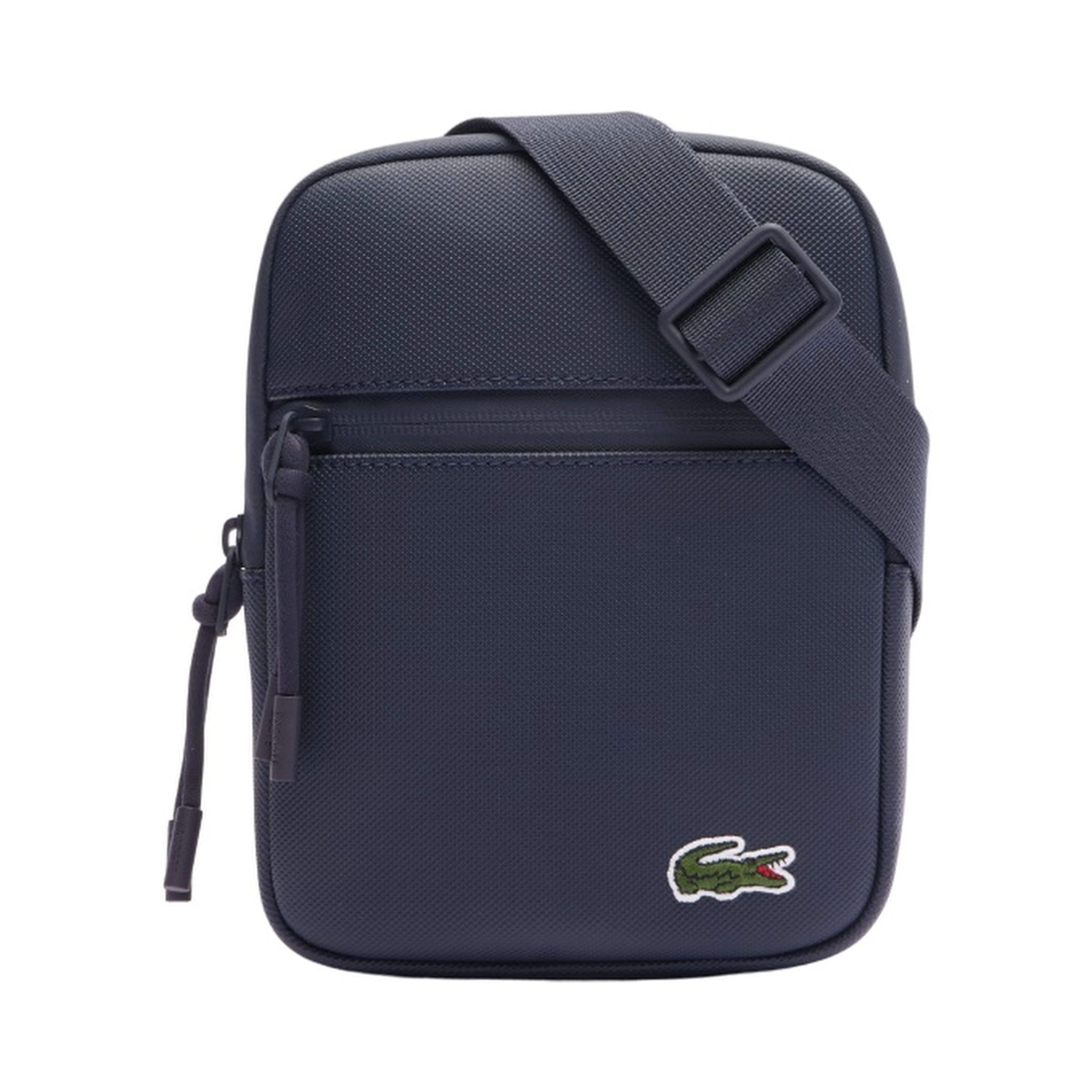 LCST coated canvas small flat crossbody bag