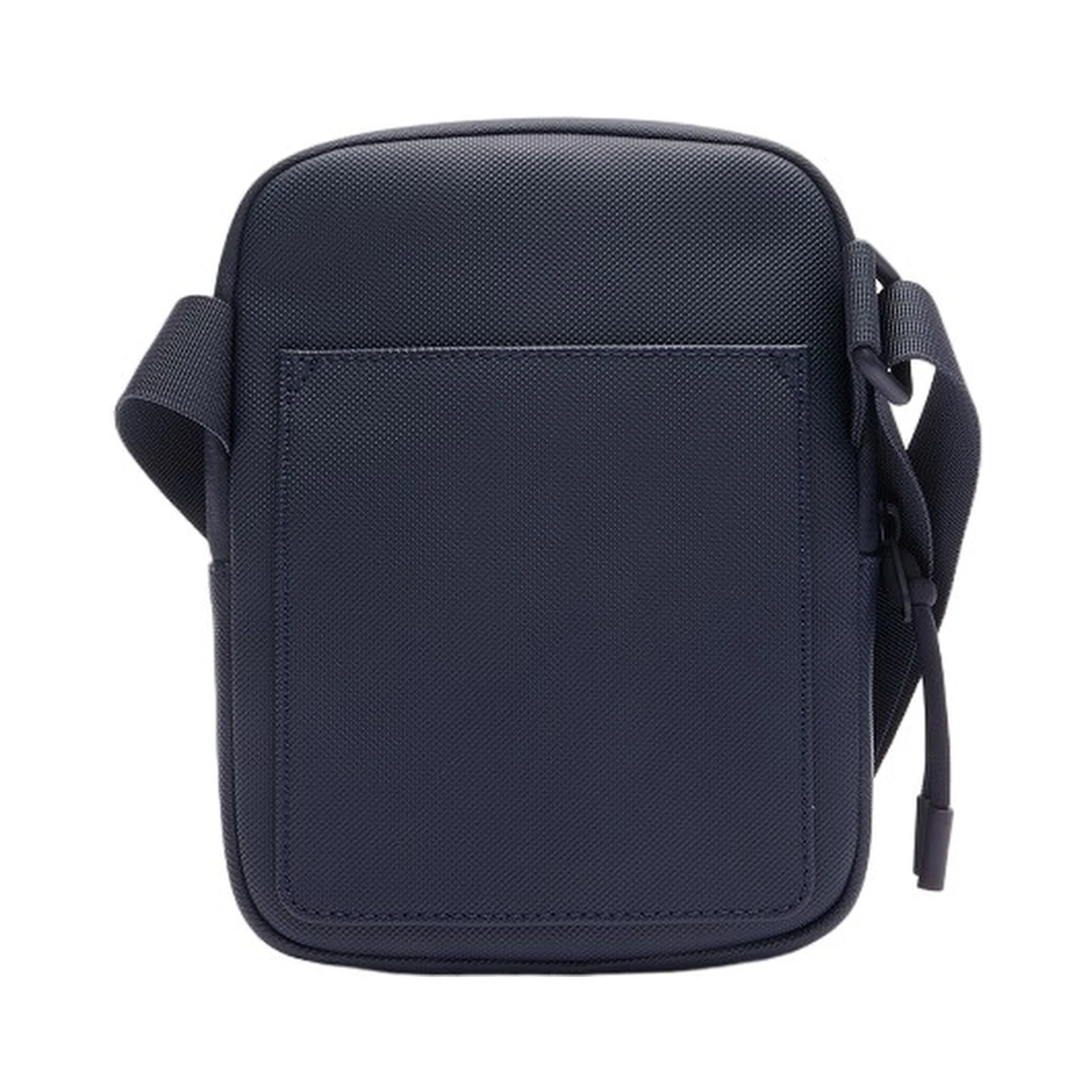LCST coated canvas small flat crossbody bag
