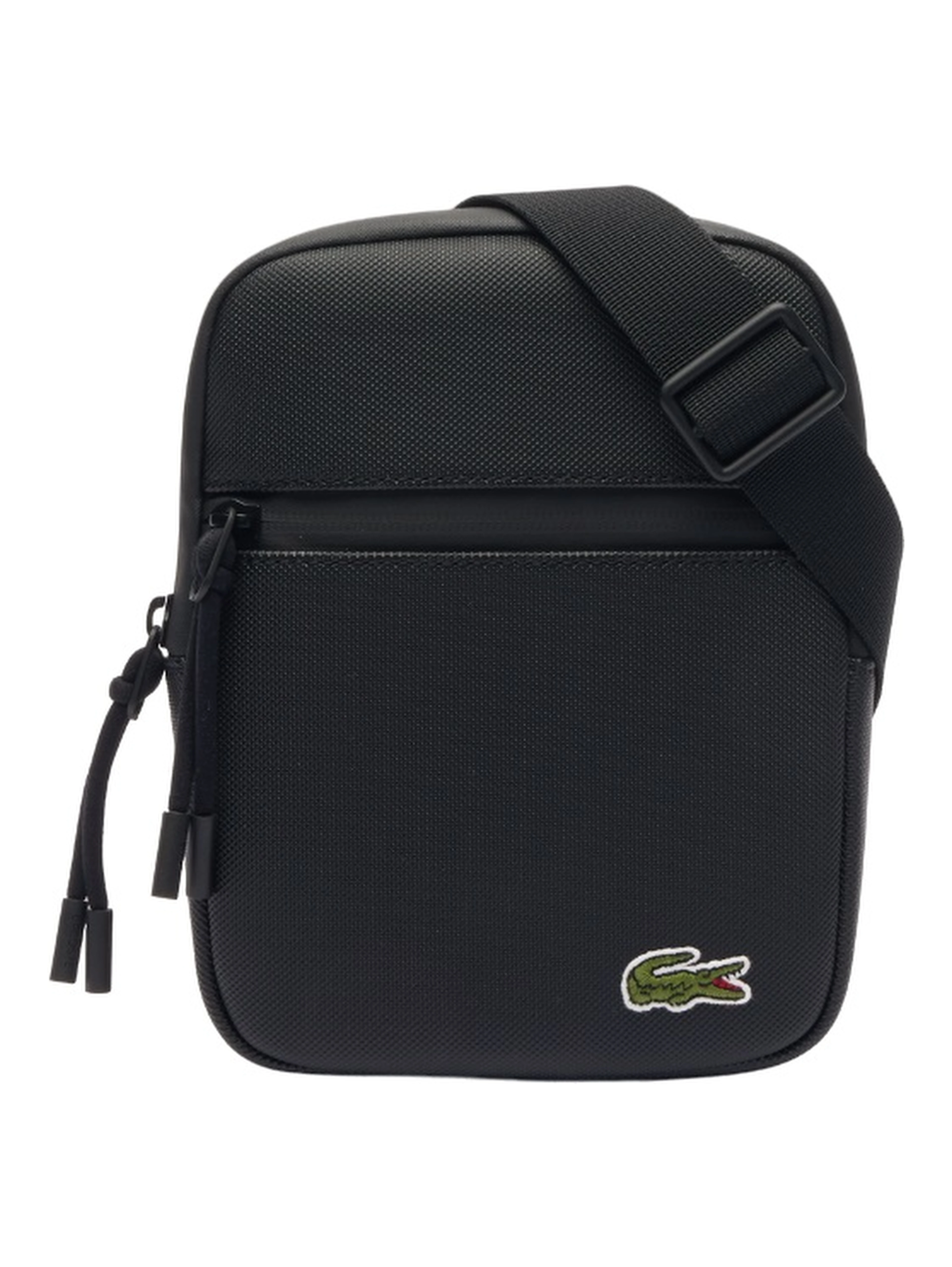 LCST Coated Canvas Small Flat Crossbody Bag
