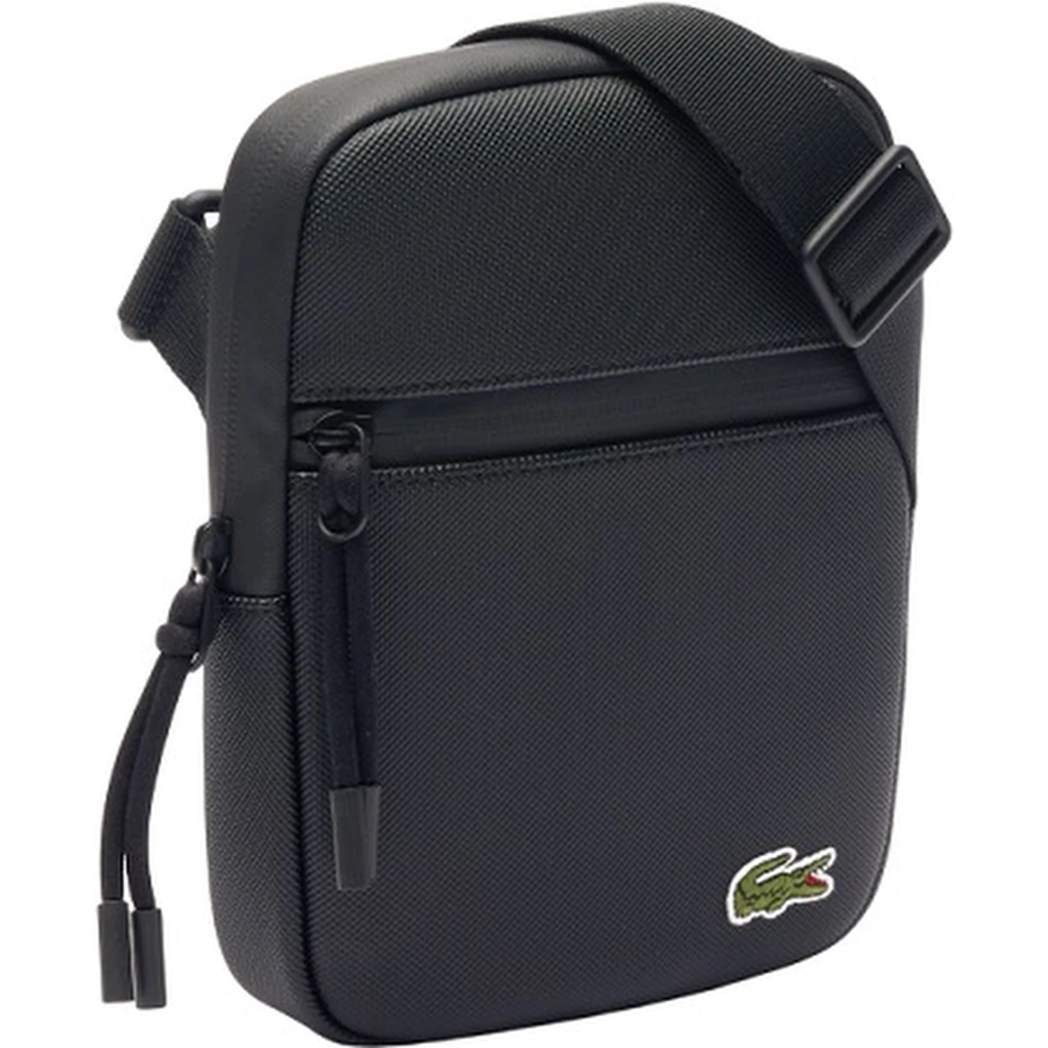 LCST Coated Canvas Small Flat Crossbody Bag