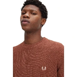 Fred Perry Sweaters Brown