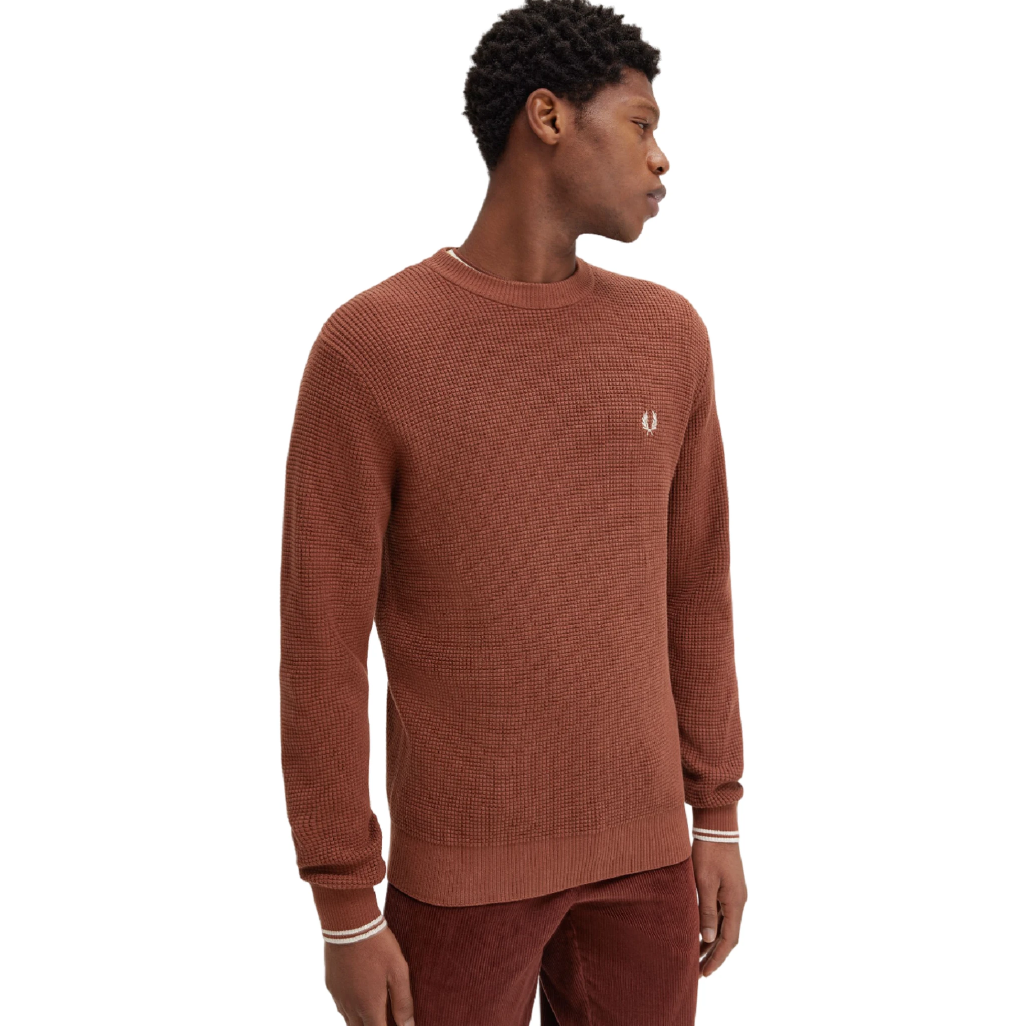 Fred Perry Sweaters Brown