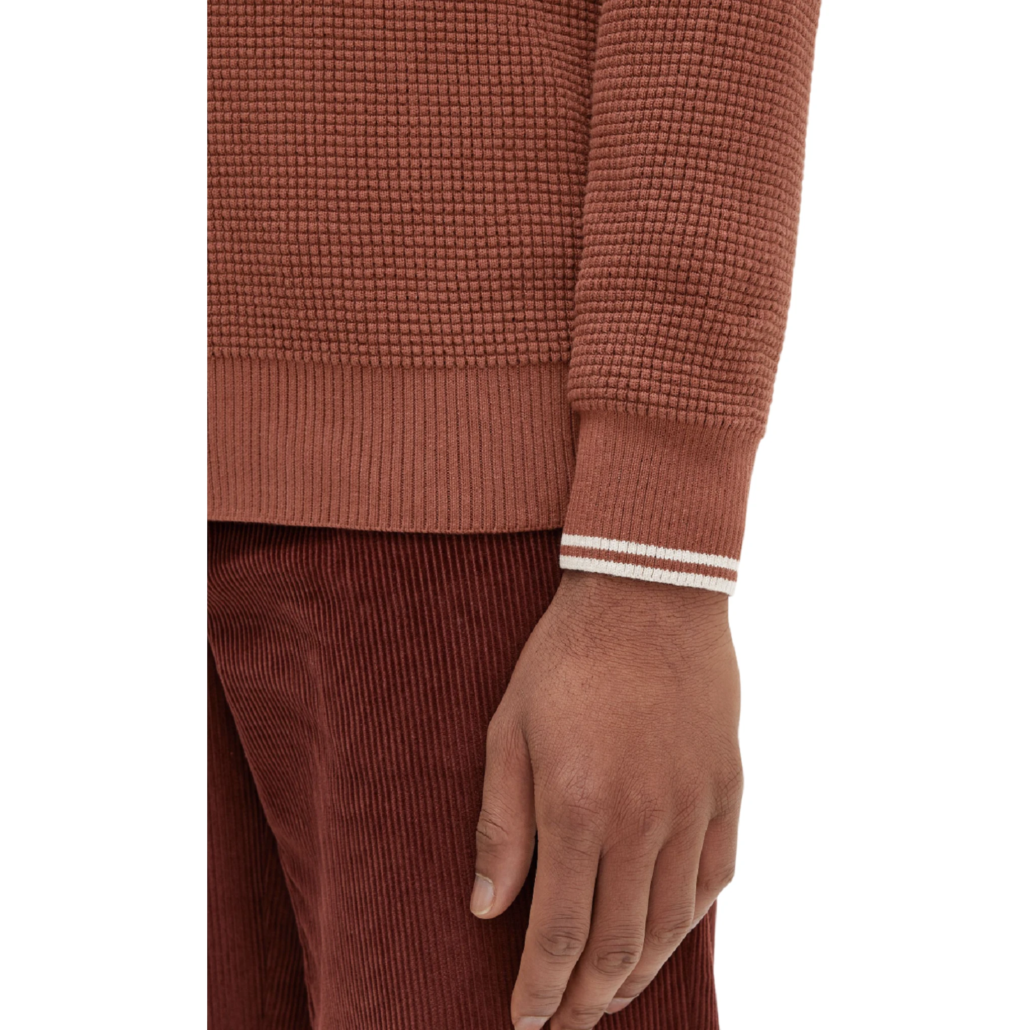 Fred Perry Sweaters Brown