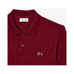 Lacoste T-shirts and Polos Bordeaux