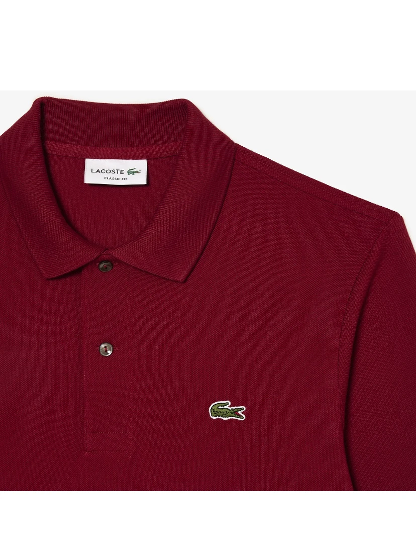 Lacoste T-shirts and Polos Bordeaux