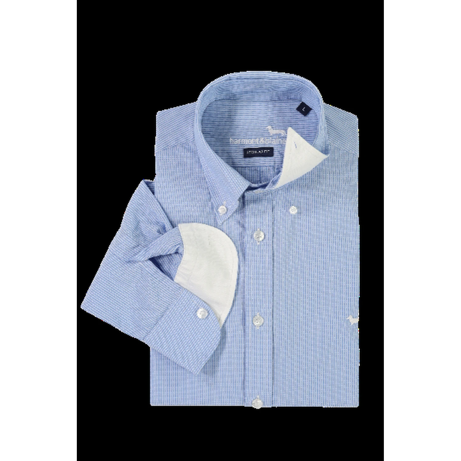 Harmont & Blaine Shirts Clear Blue
