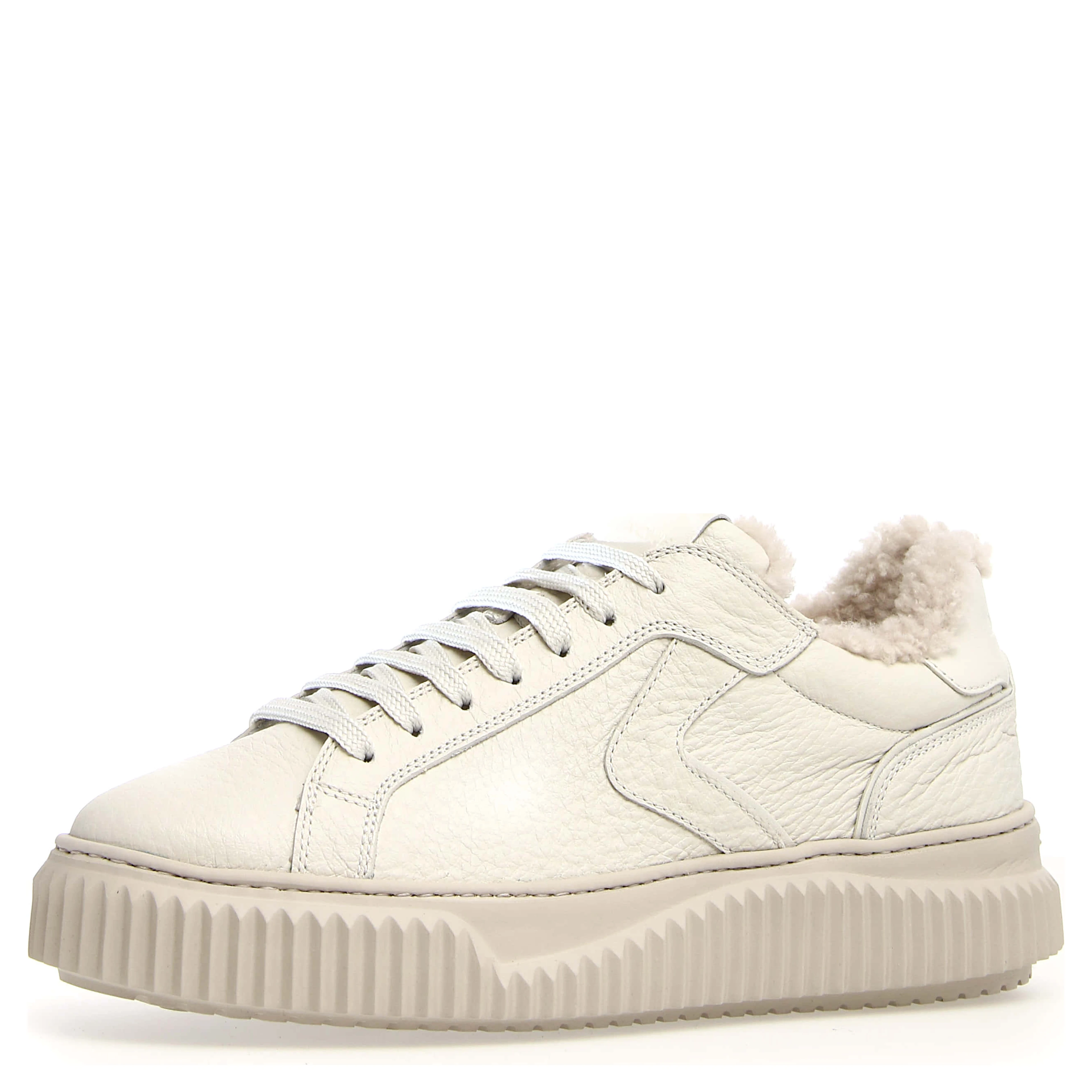 textured lipari trainers