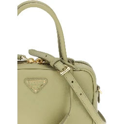 Green Calf Leather Bos Taurus Handbag