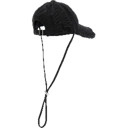 Cappello Le Casquette Artichaut con Coulisse in Cotone Nero Uomo