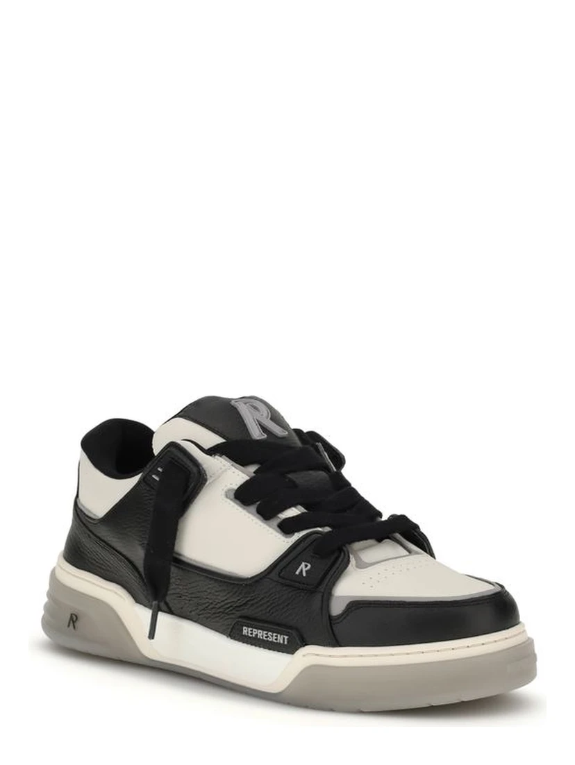 Multicolor Calf Leather Bos Taurus Low Top Sneakers