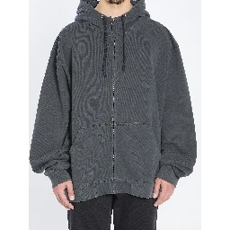 Hoodie with numeric logo