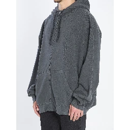 Hoodie with numeric logo